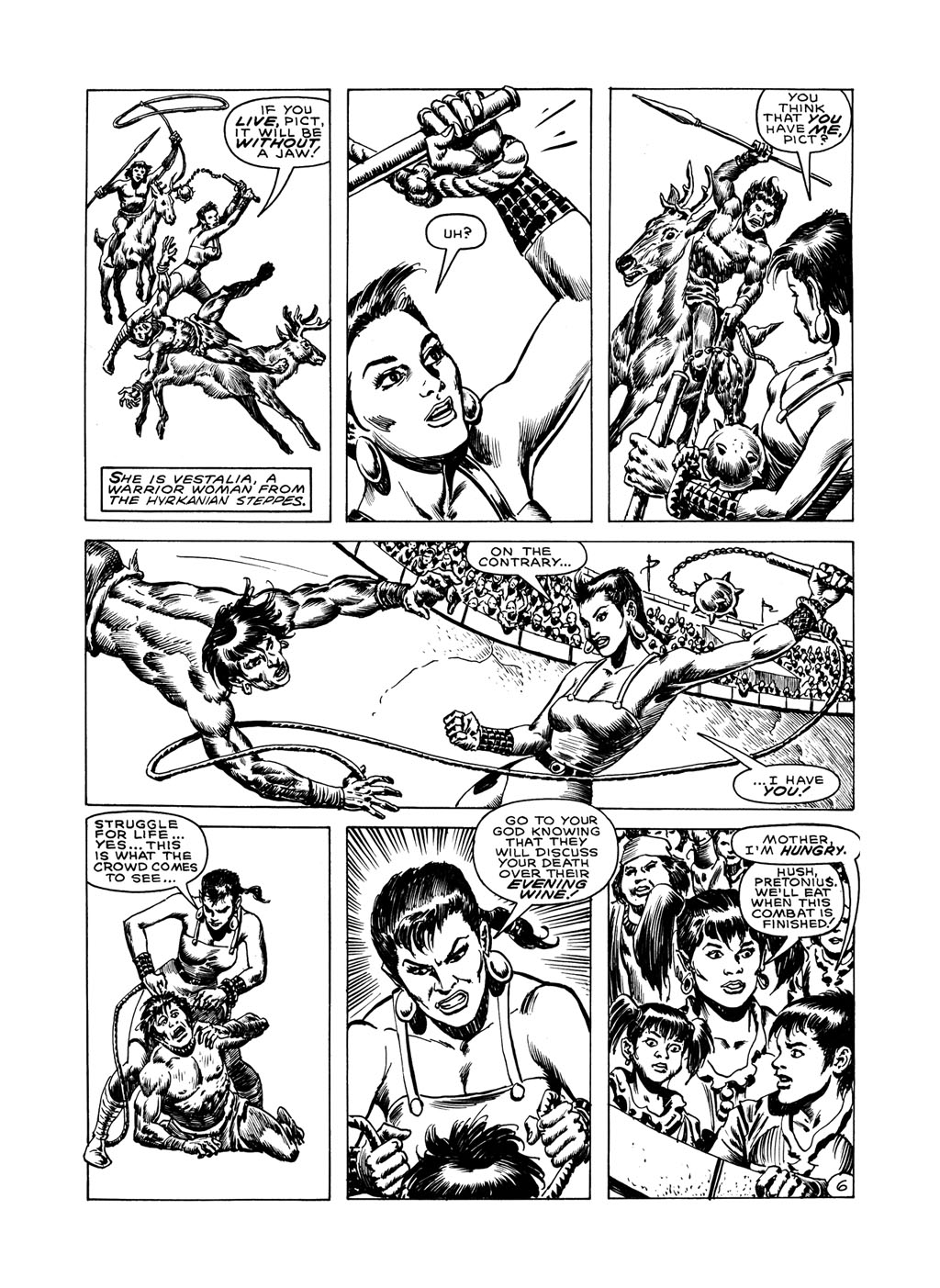 Read online The Savage Sword Of Conan comic -  Issue #147 - 10