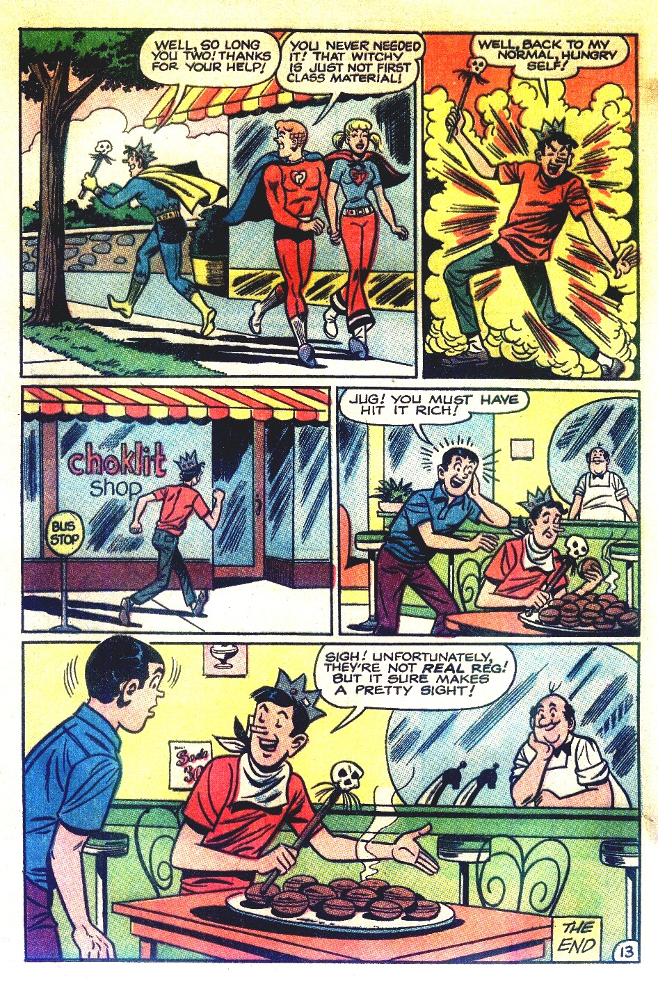 Read online Jughead As Captain Hero comic -  Issue #2 - 17