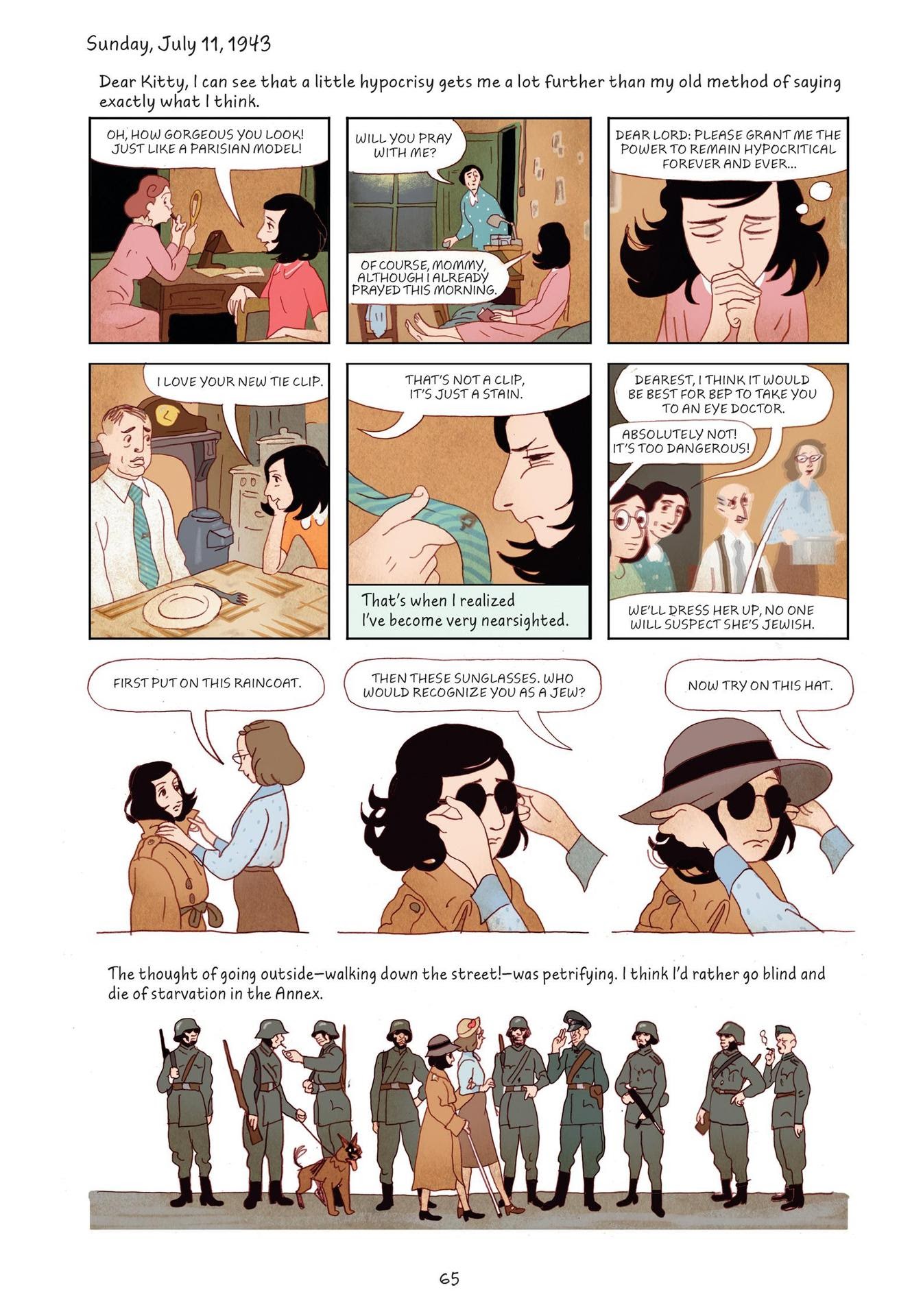 Read online Anne Frank’s Diary: The Graphic Adaptation comic -  Issue # TPB - 68