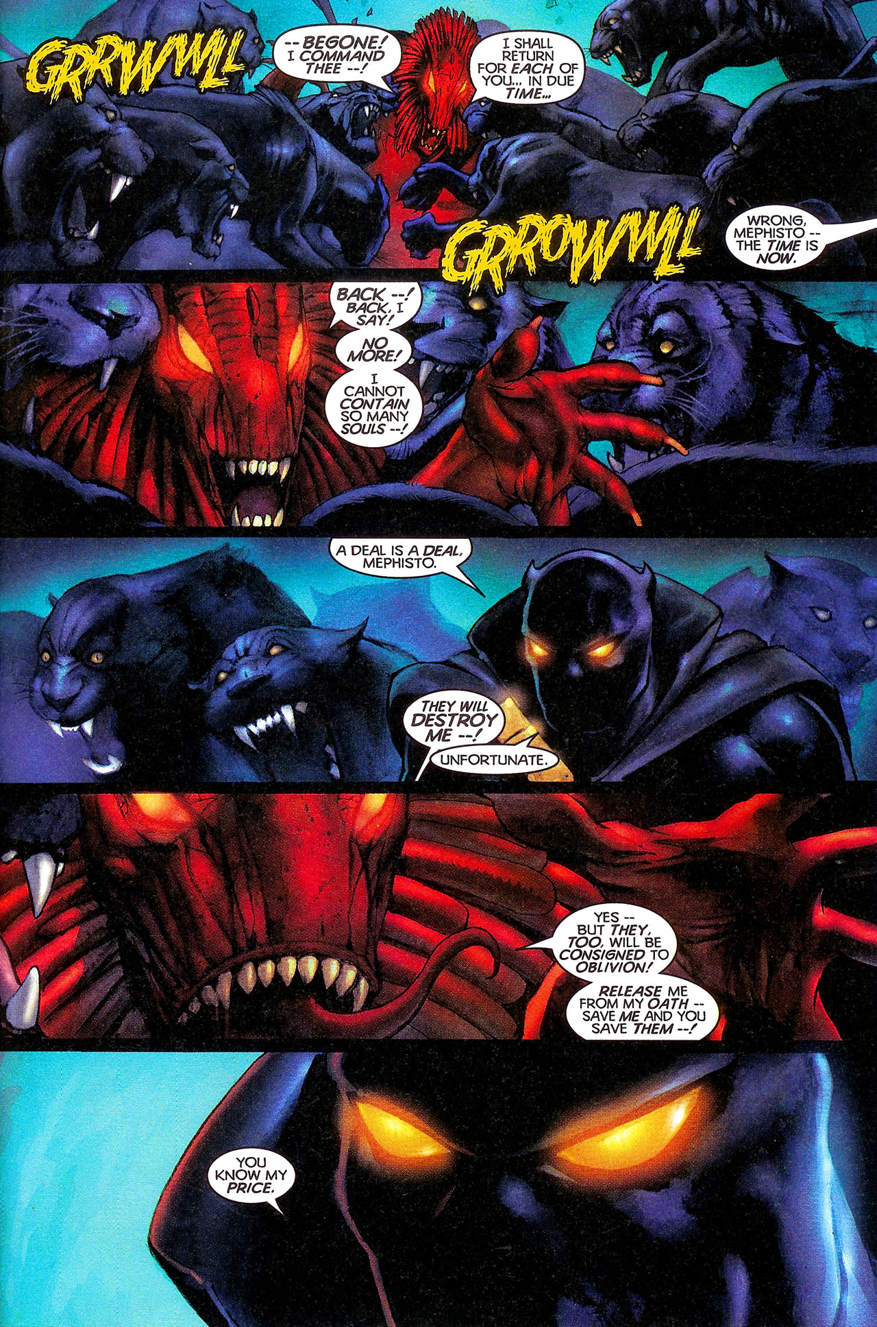 Read online Black Panther (1998) comic -  Issue #5 - 21