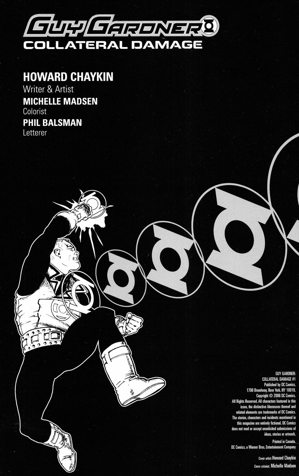 Read online Guy Gardner: Collateral Damage comic -  Issue #1 - 2