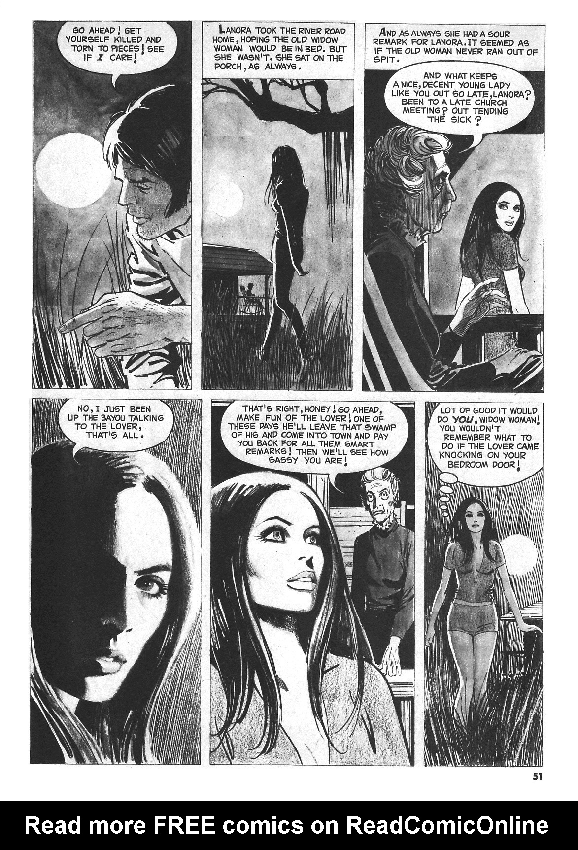 Read online Vampirella (1969) comic -  Issue #17 - 51