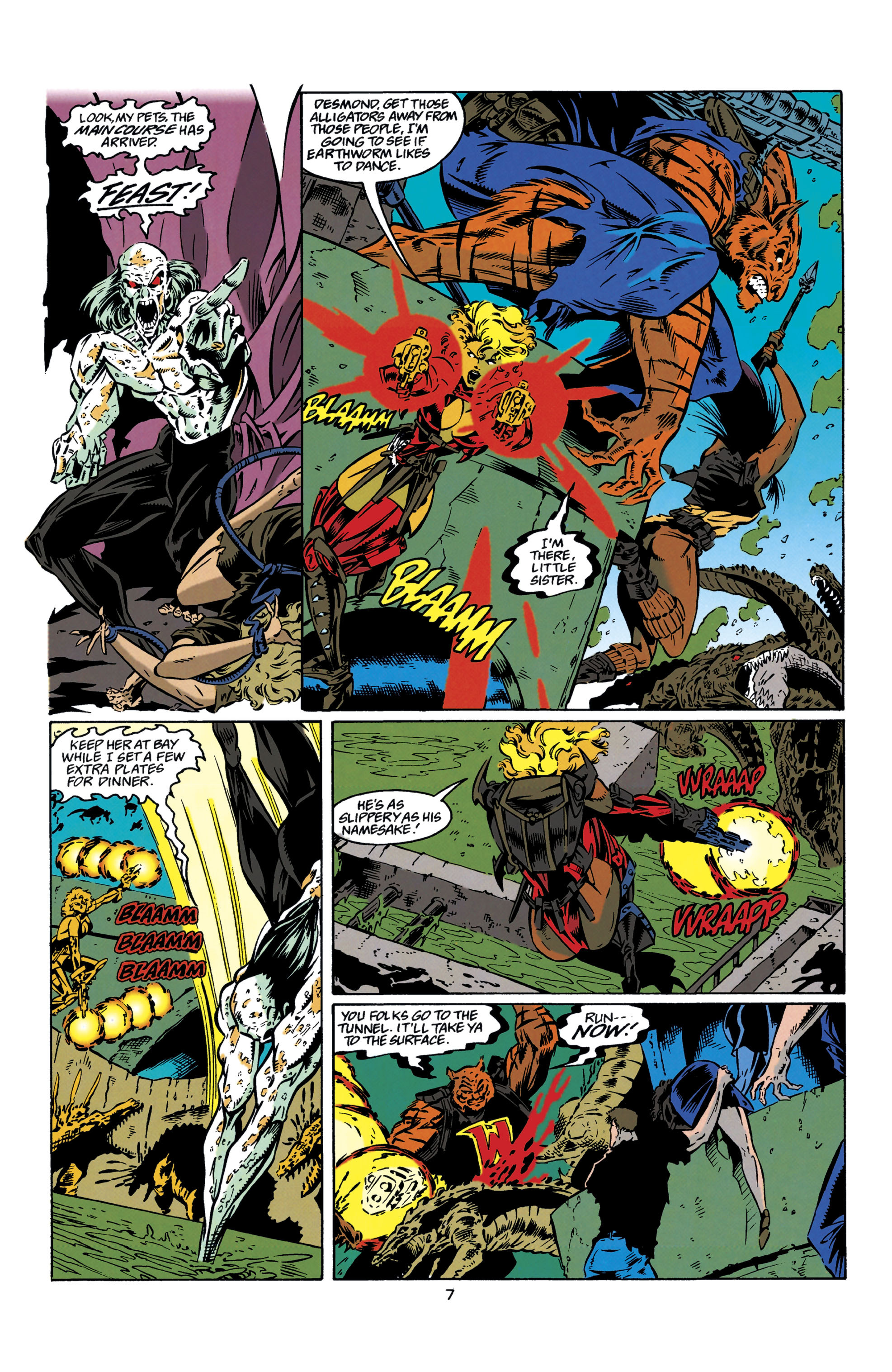 Read online Guy Gardner: Warrior comic -  Issue #38 - 7