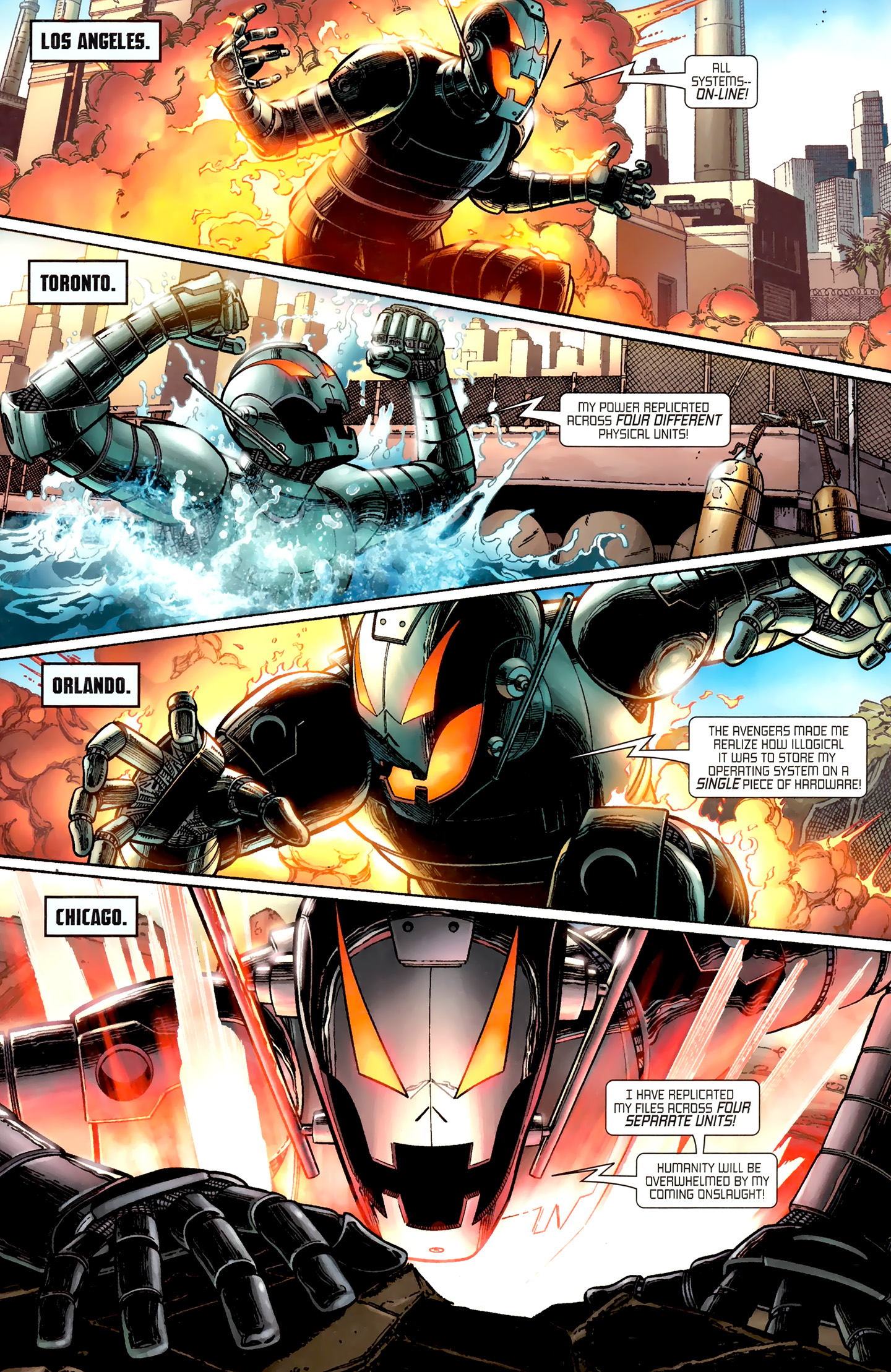 Read online Avengers: Ultron Quest comic -  Issue # Full - 7