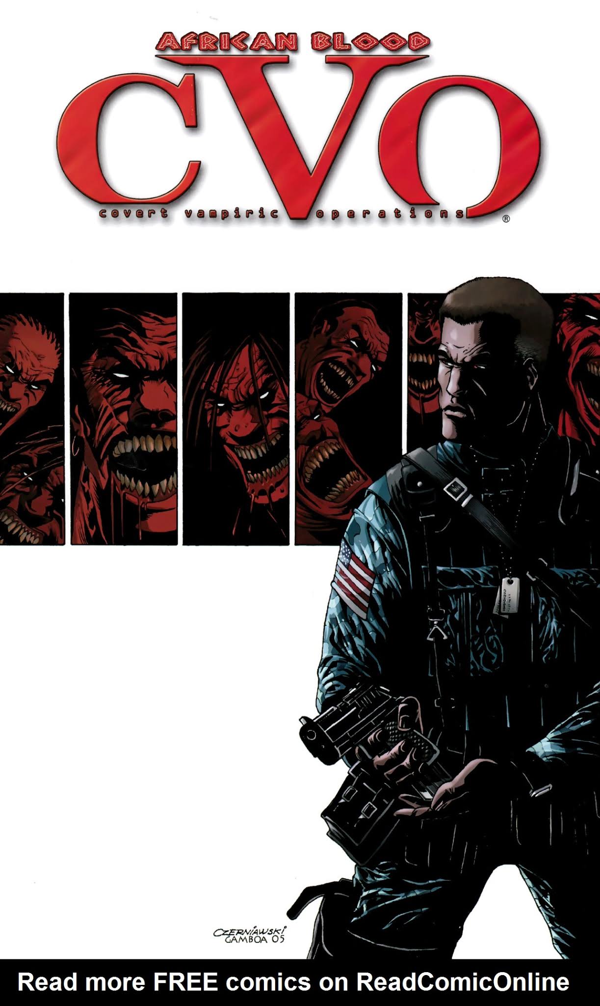 Read online CVO : Covert Vampiric Operations -- 100-Page Spectacular comic -  Issue # TPB - 48