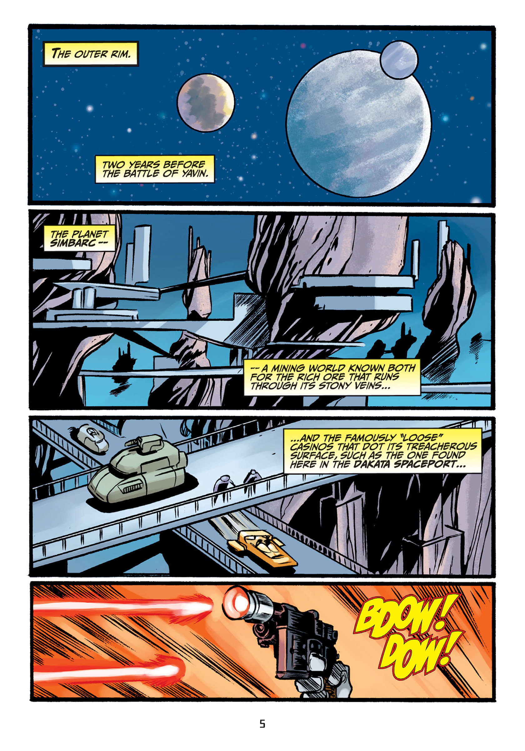 Read online Star Wars Adventures comic -  Issue # Issue Han Solo and the Hollow Moon of Khorya - 7