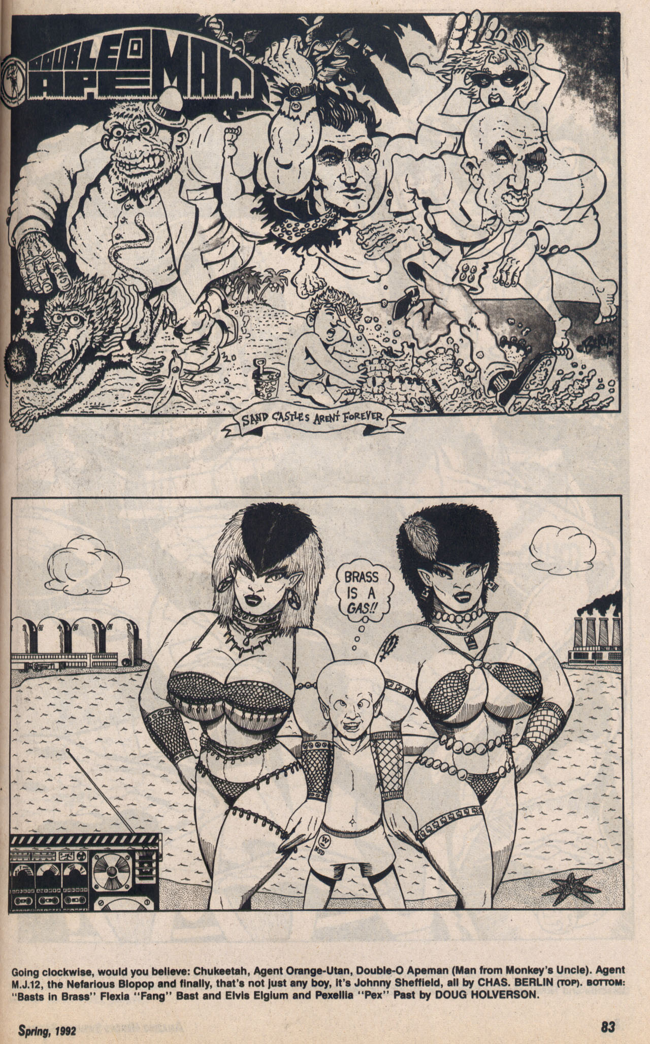 Read online Amazing Heroes Swimsuit Special comic -  Issue # TPB 3 - 82