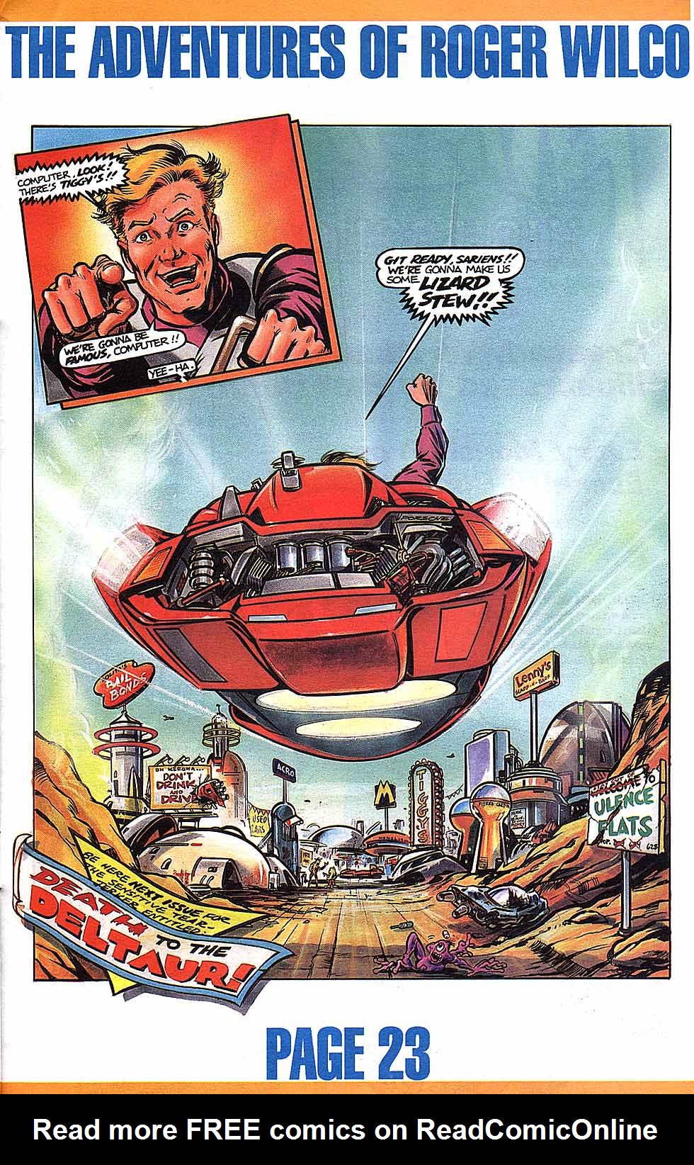 Read online Roger Wilco comic -  Issue #1 - 25