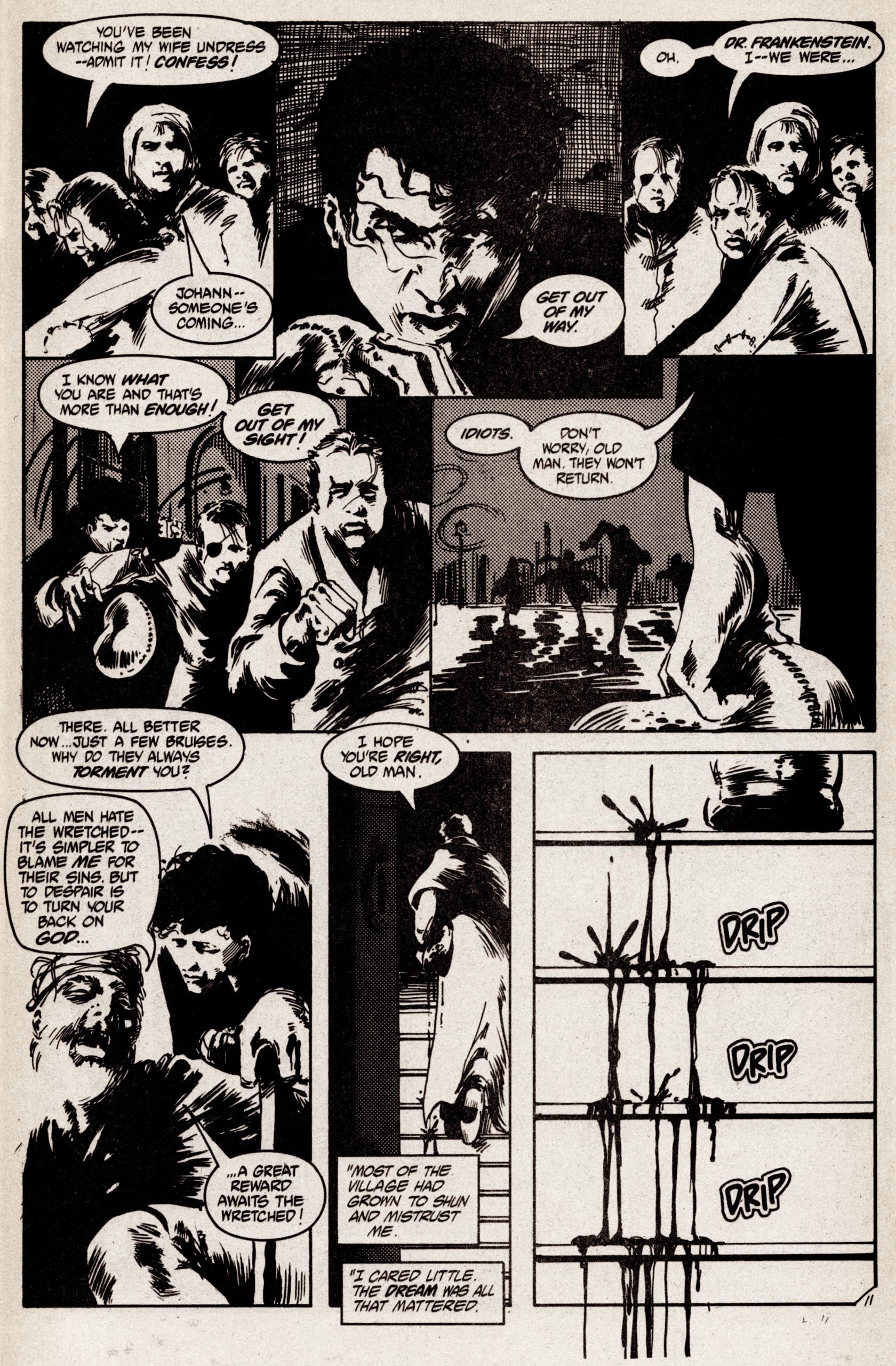 Read online Frankenstein (1989) comic -  Issue #1 - 13