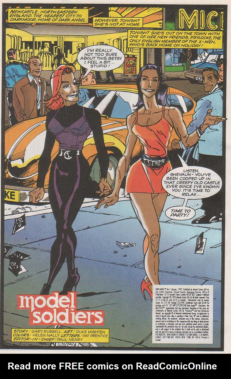 Read online Dark Angel comic -  Issue #7 - 5