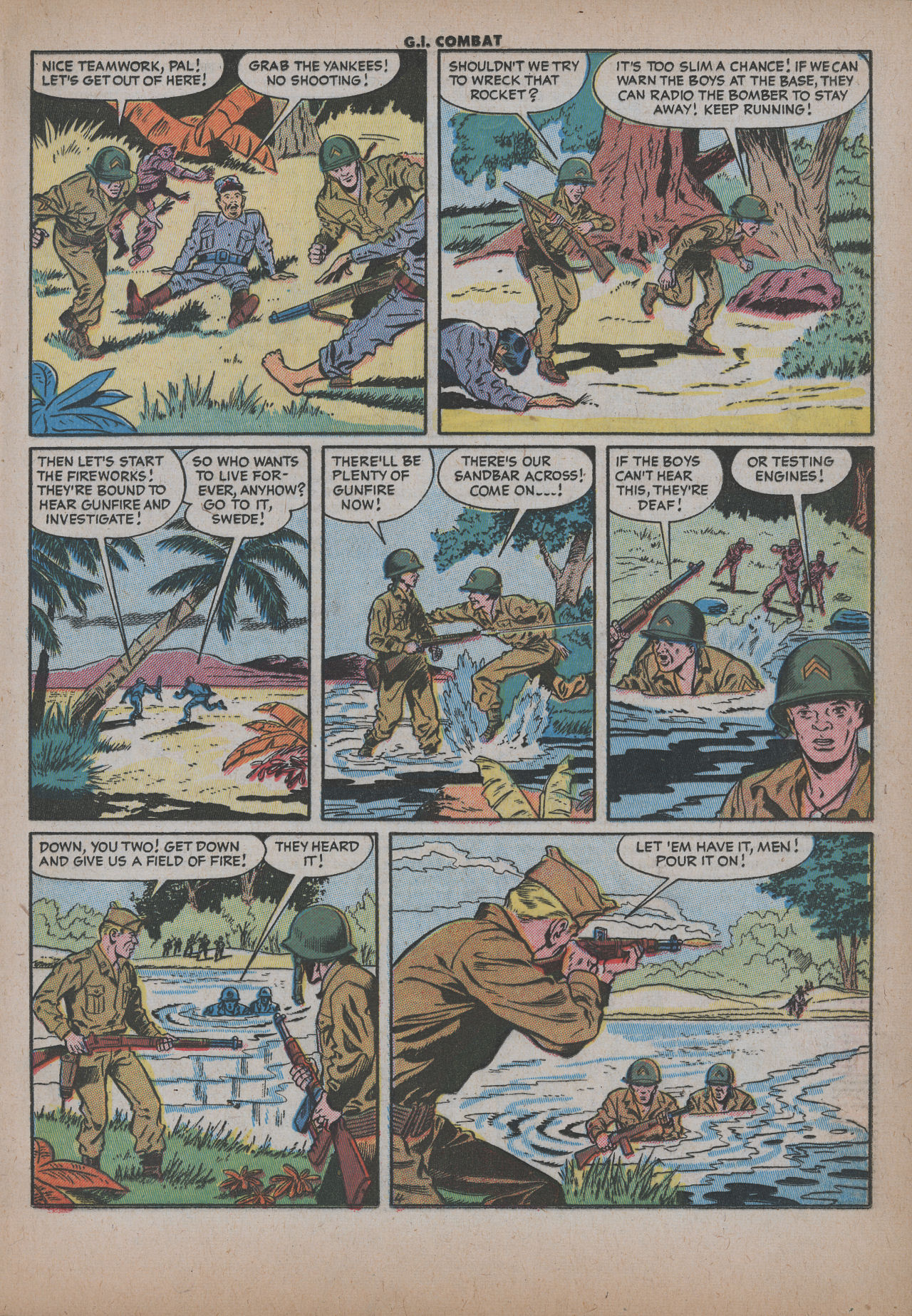 Read online G.I. Combat (1952) comic -  Issue #35 - 21