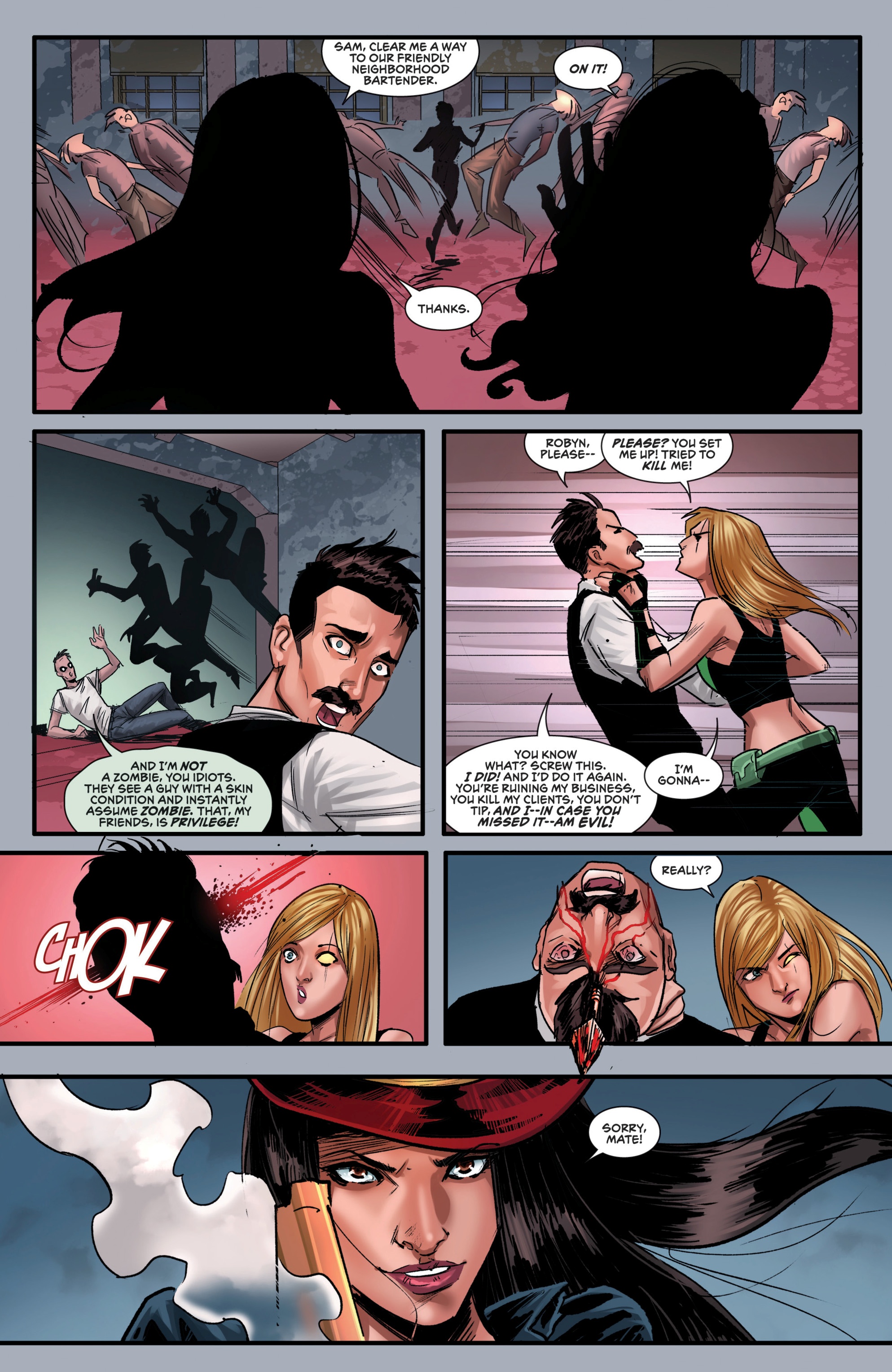 Read online Grimm Fairy Tales presents Robyn Hood (2014) comic -  Issue #14 - 17
