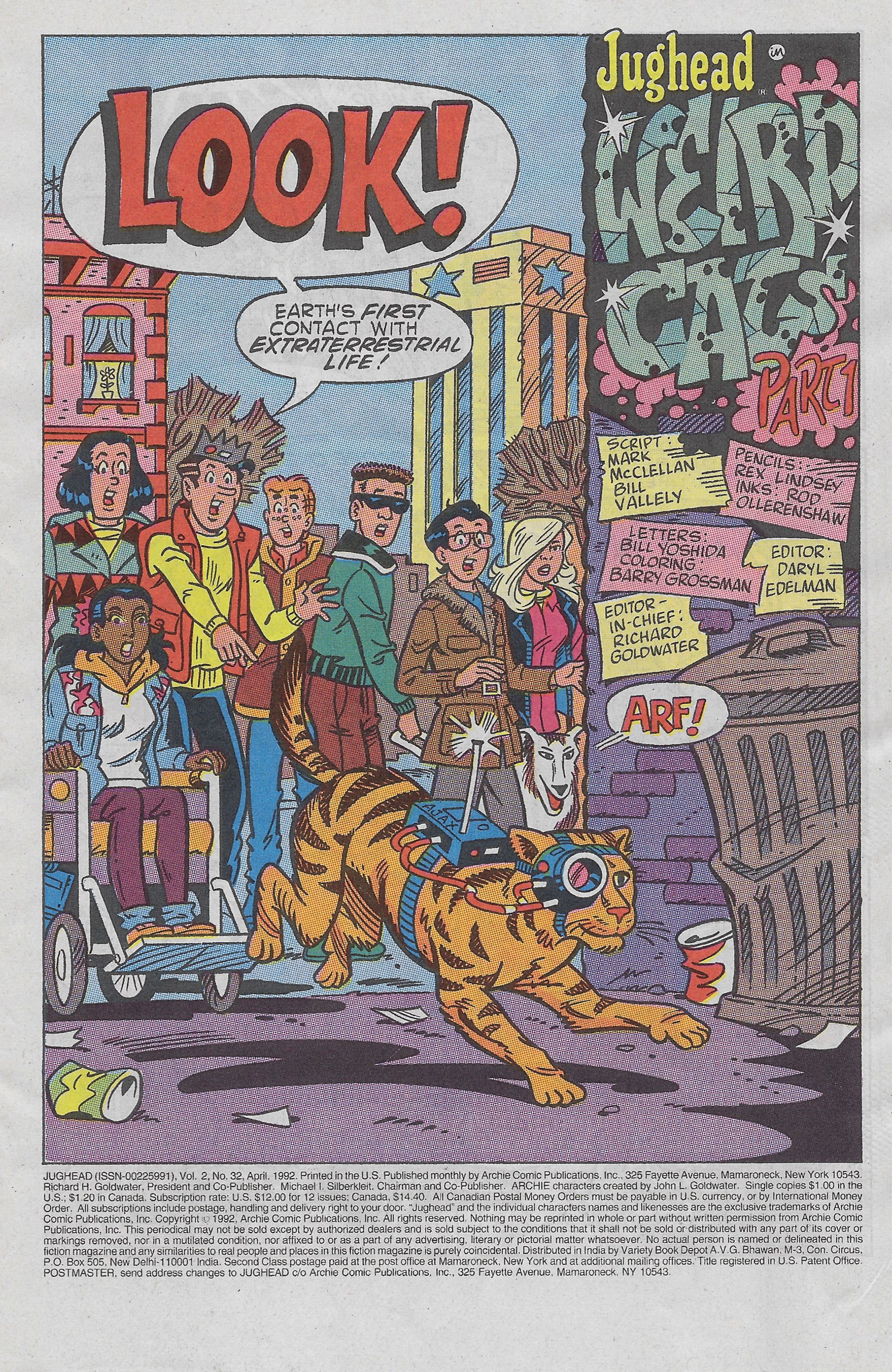 Read online Jughead (1987) comic -  Issue #32 - 3