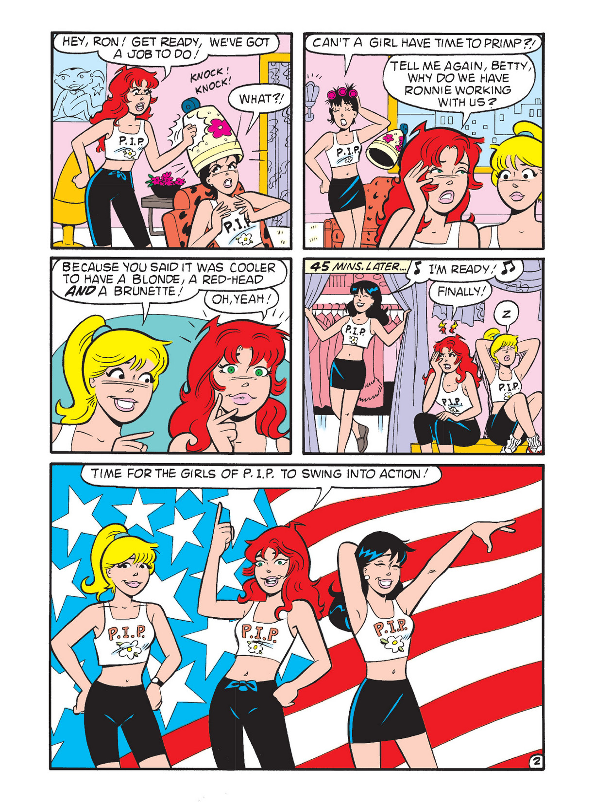 Read online Betty & Veronica Friends Double Digest comic -  Issue #228 - 128