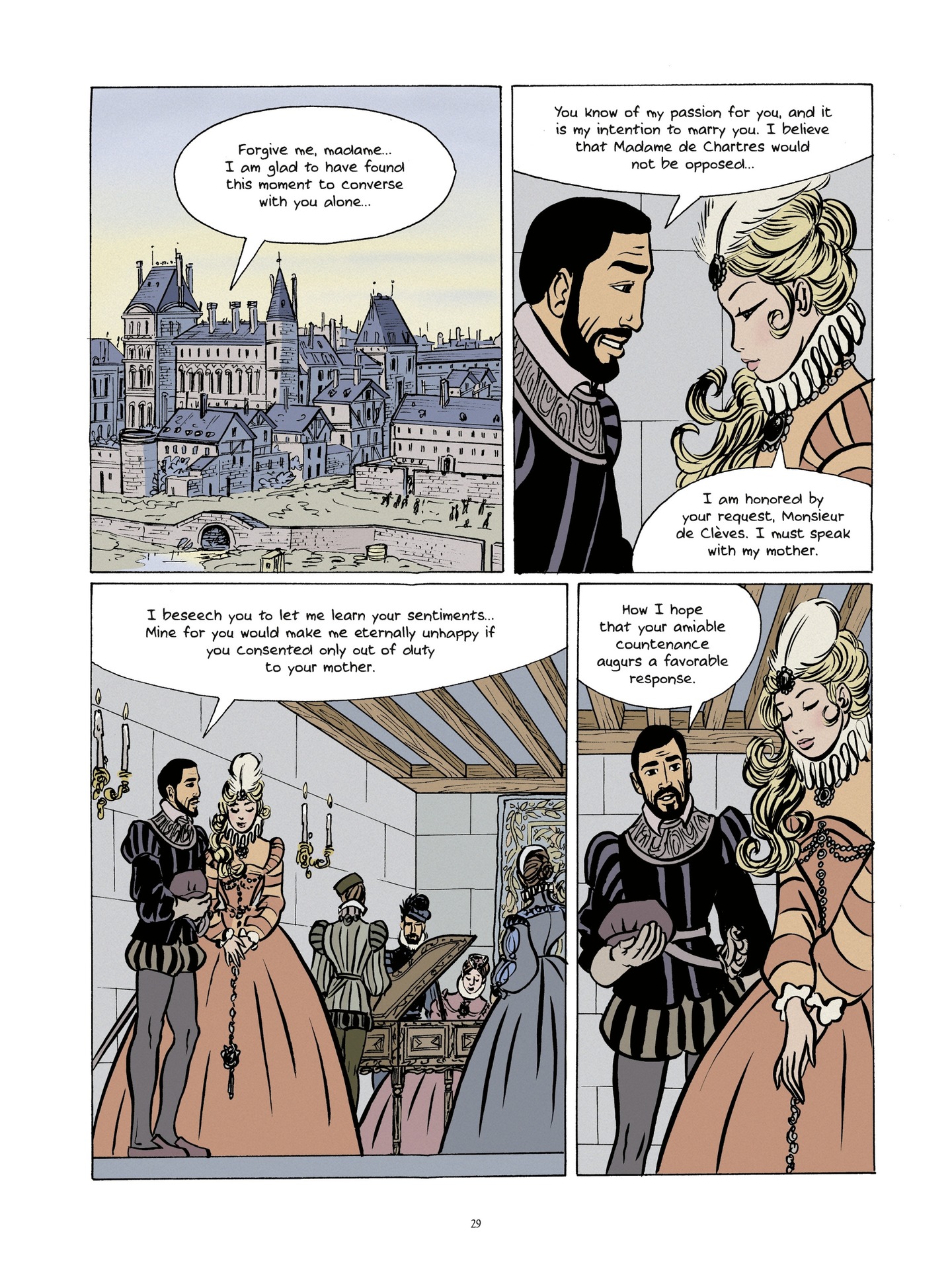 Read online The Princess of Clèves comic -  Issue # TPB (Part 1) - 25