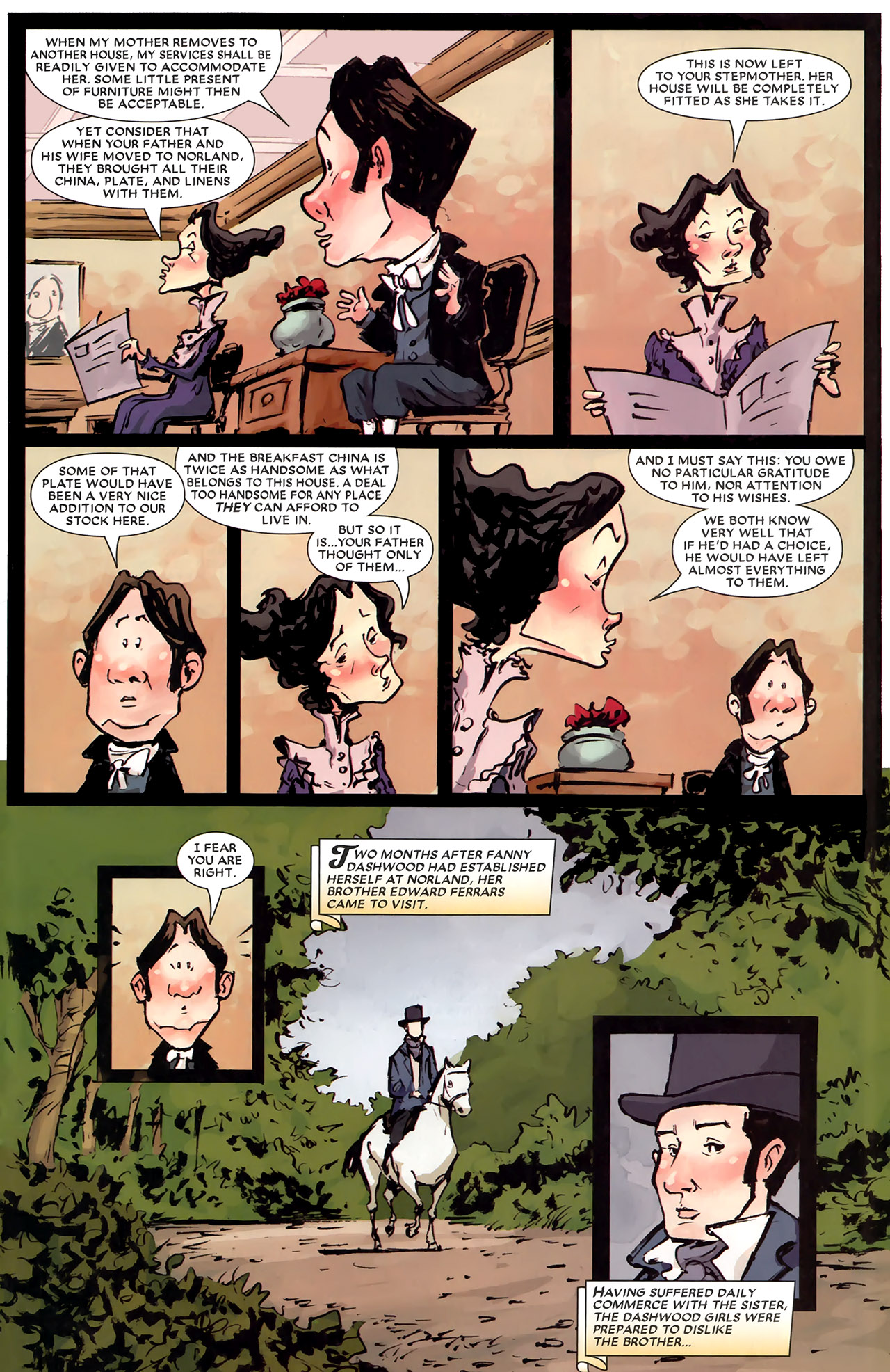 Read online Sense & Sensibility comic -  Issue #1 - 7