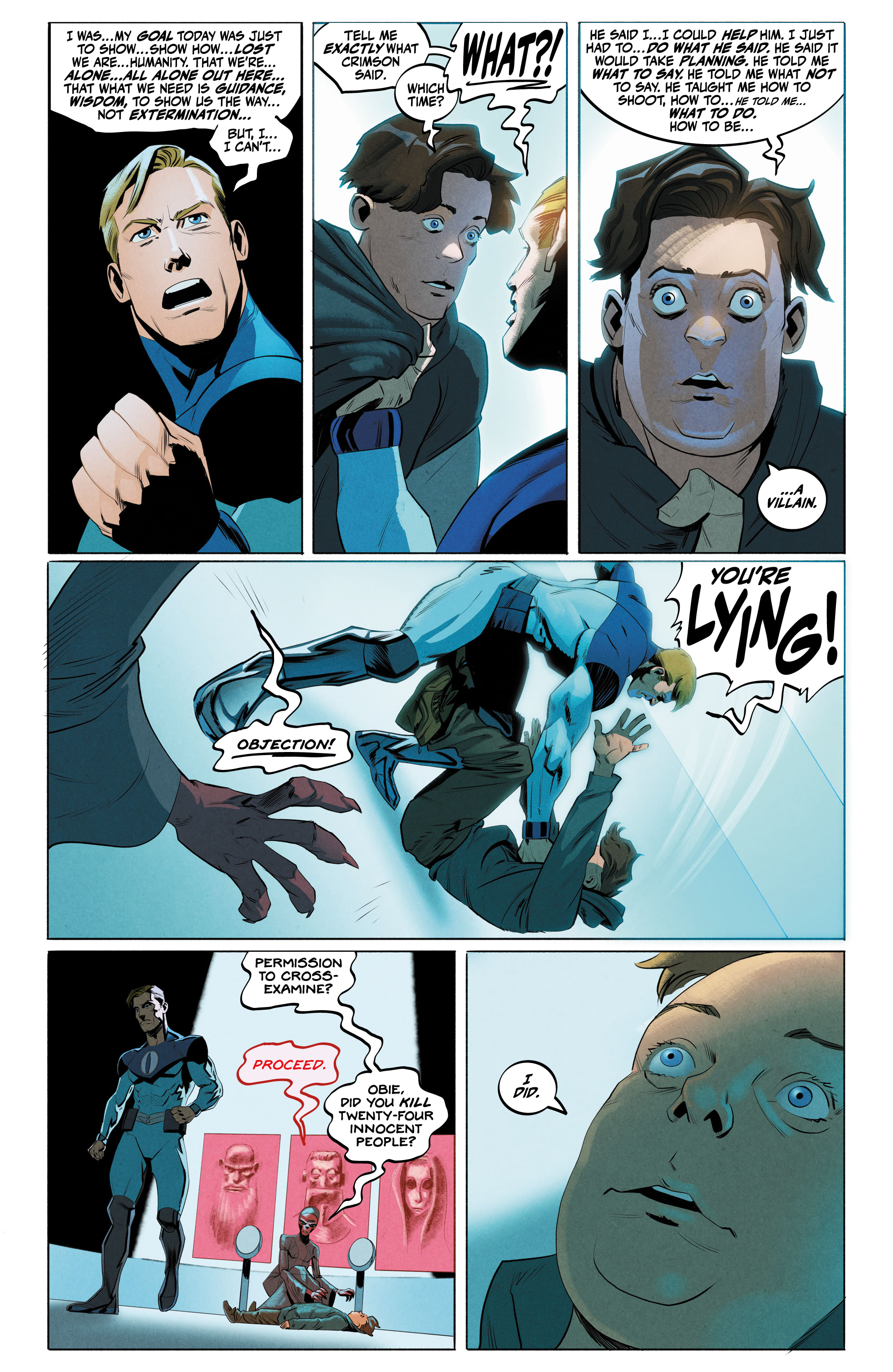 Read online The Blue Flame comic -  Issue #9 - 22