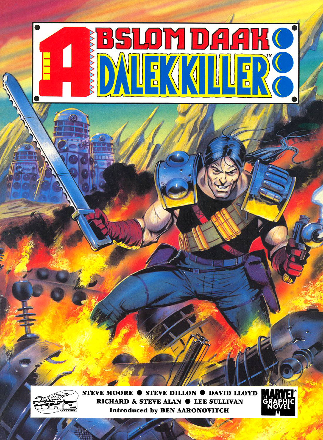 <{ $series->title }} issue Marvel Graphic Novel UK Issue #4 Abslom Daak, Dalek Killer - Page 1