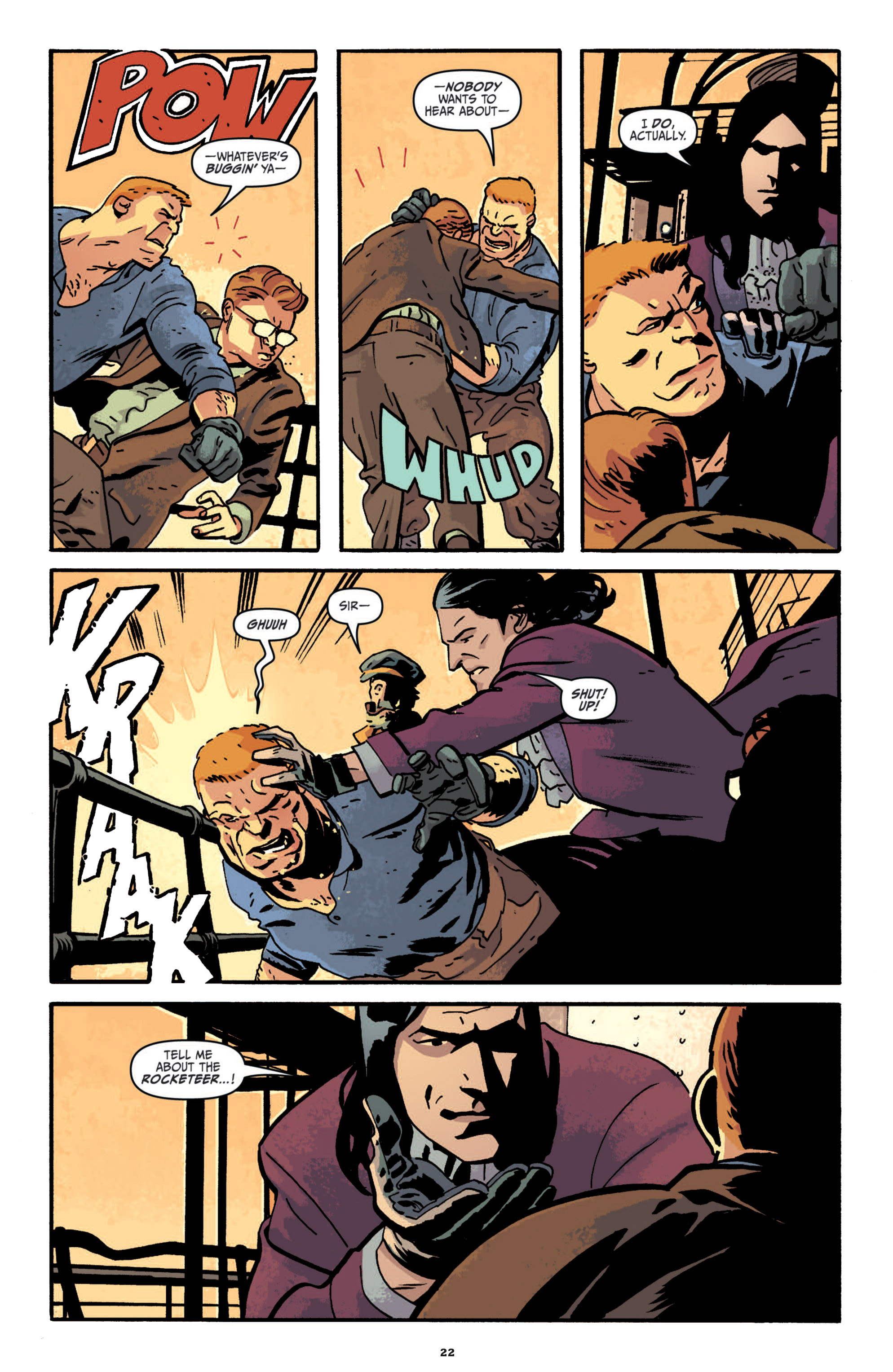 Read online The Rocketeer: Cargo of Doom comic -  Issue # TPB - 21