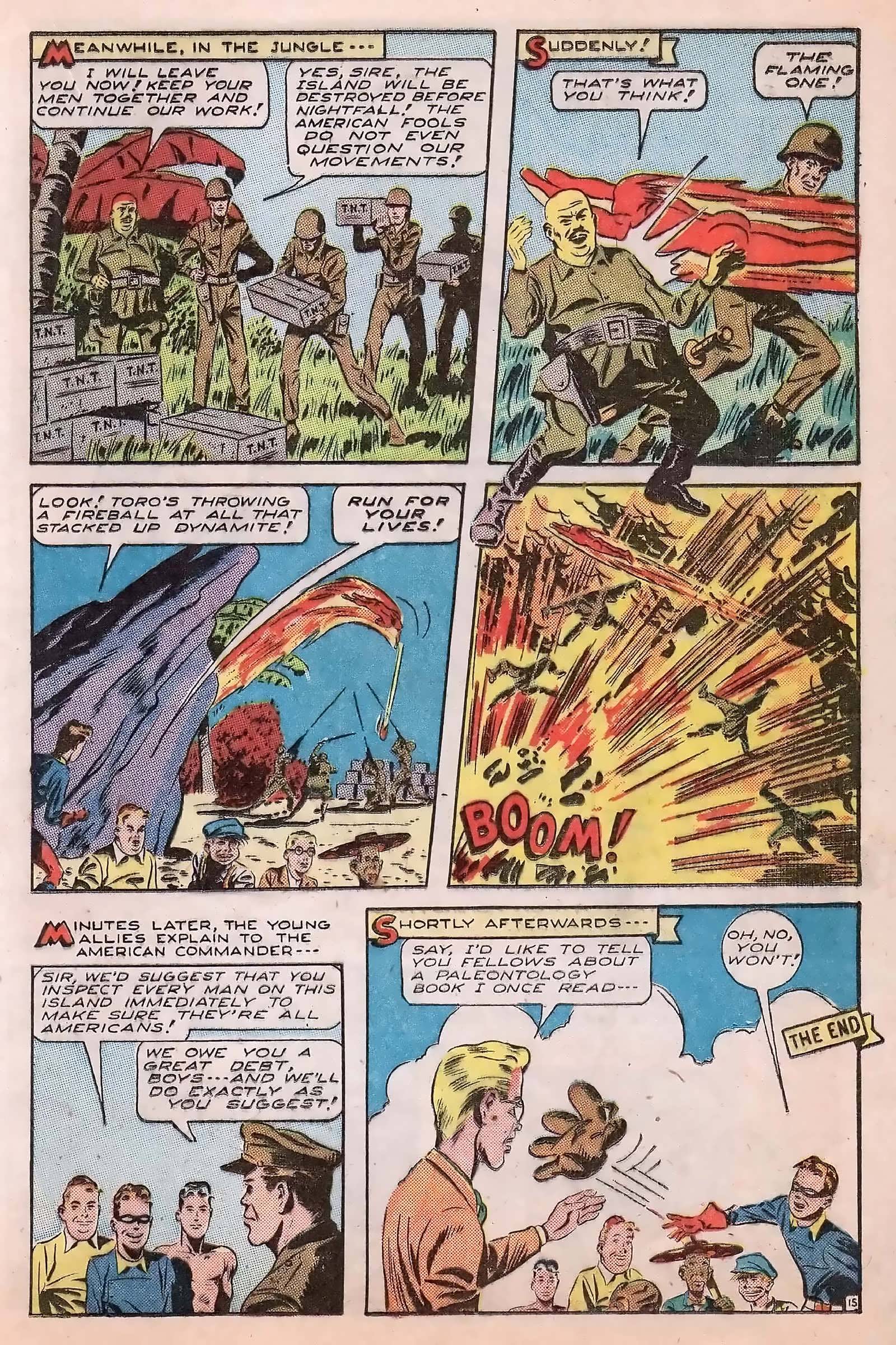 Read online Young Allies Comics comic -  Issue #17 - 17