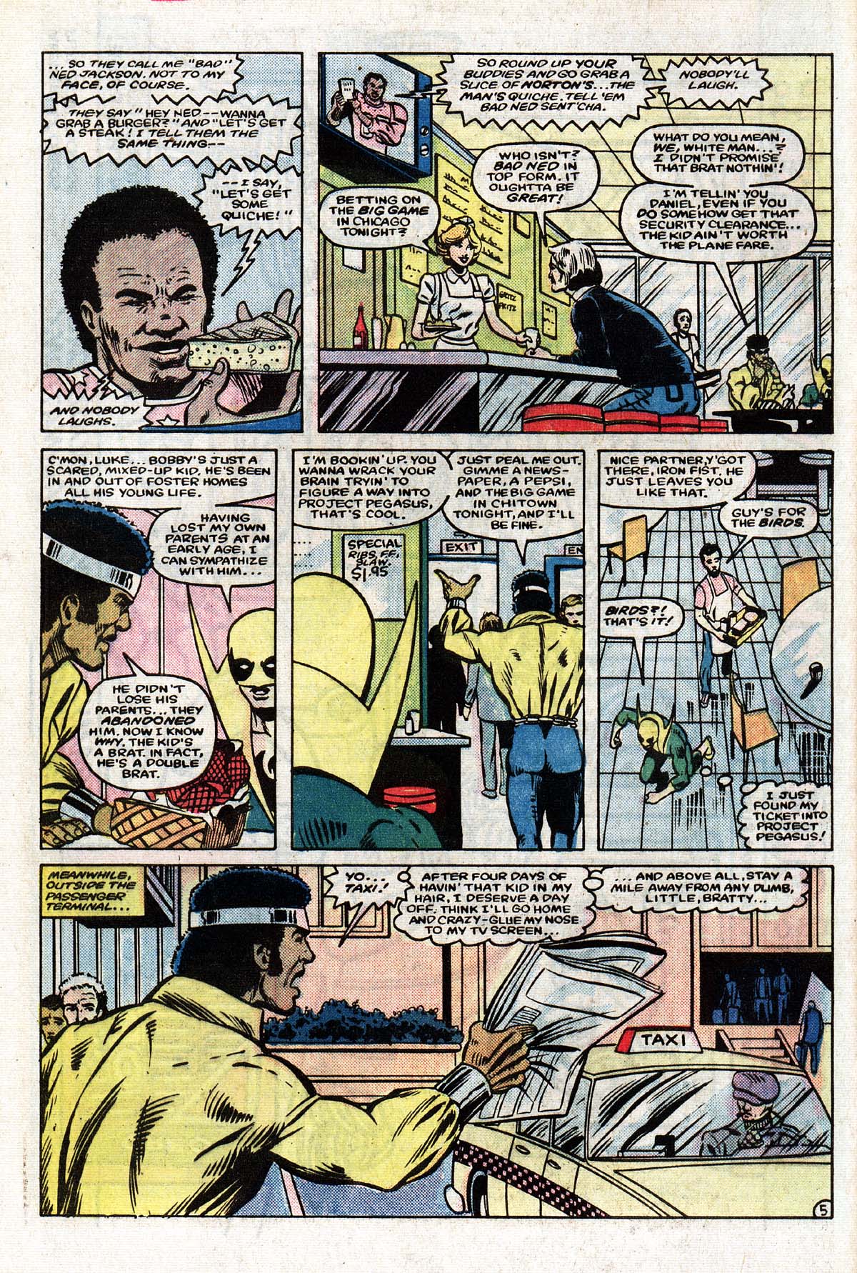 Read online Power Man and Iron Fist (1978) comic -  Issue #112 - 6