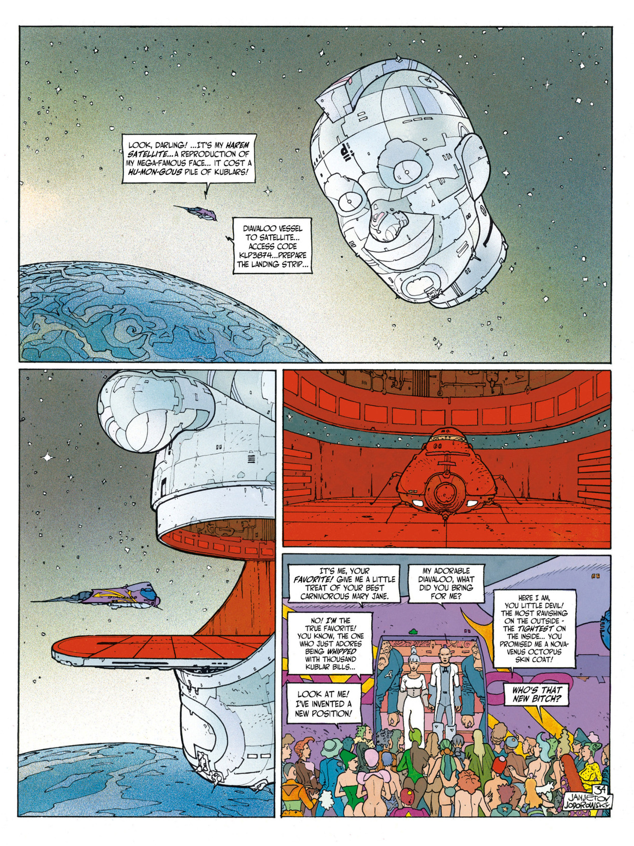 Read online Before the Incal comic -  Issue #5 - 37