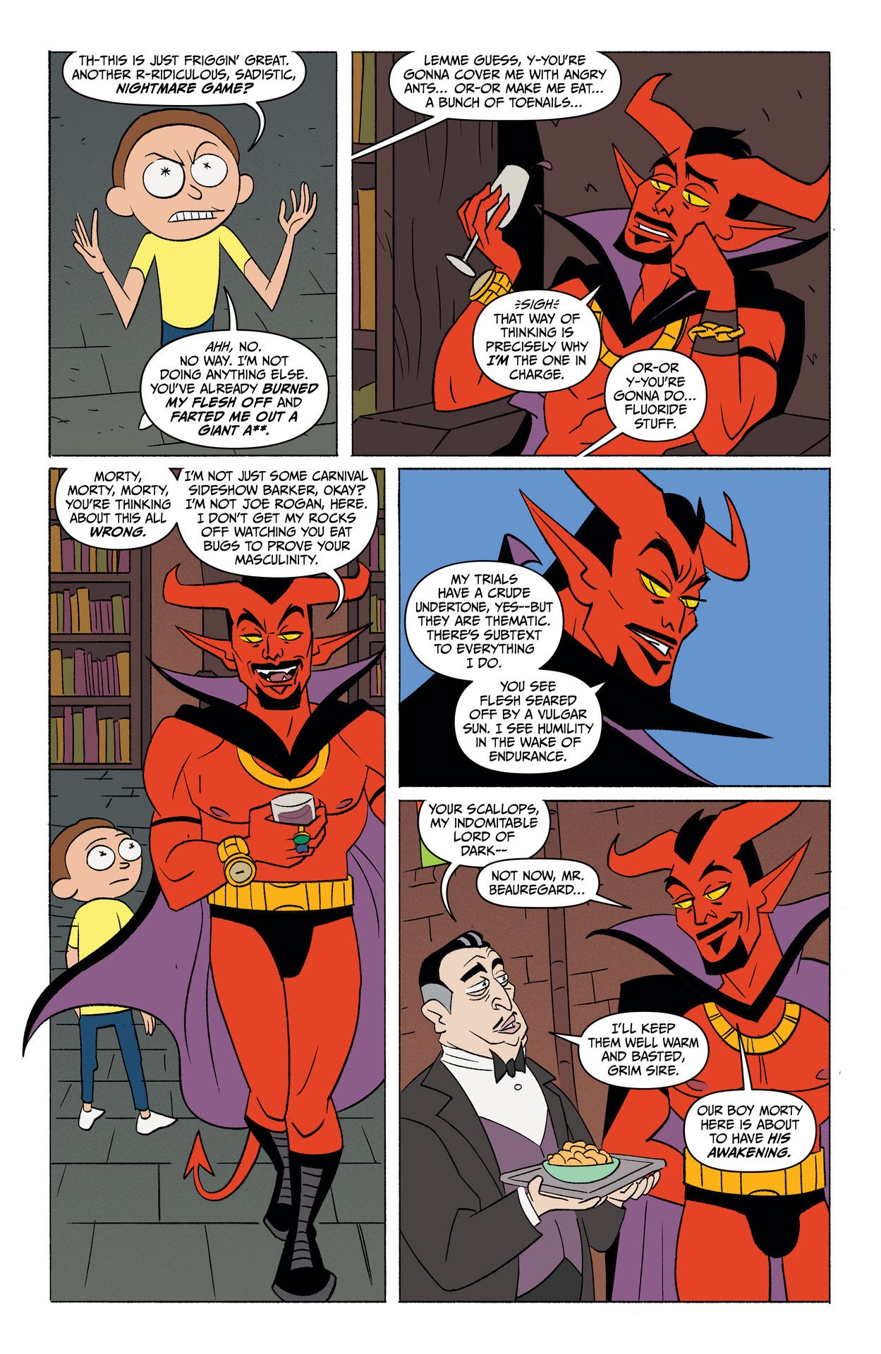 Read online Rick and Morty: Go to Hell comic -  Issue #5 - 6