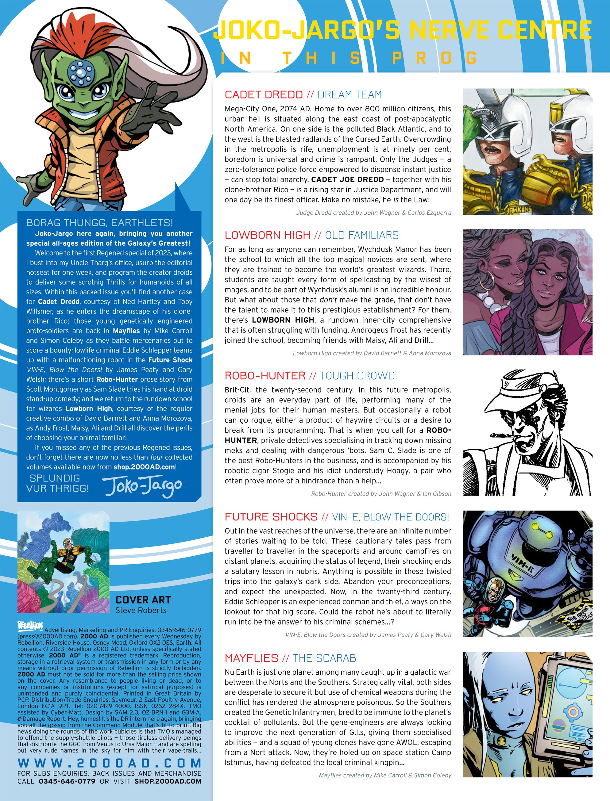 Read online 2000 AD comic -  Issue #2325 - 2