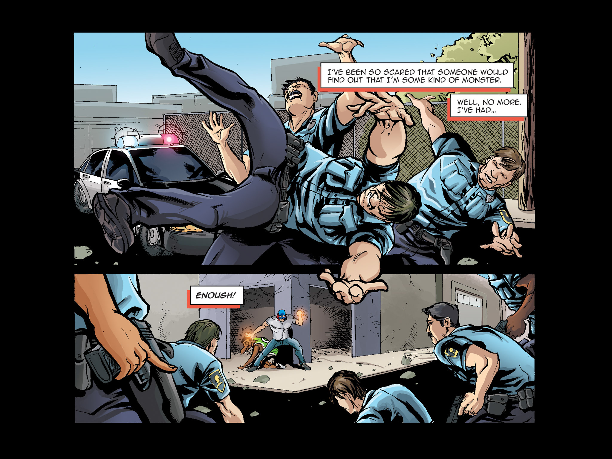 Read online The F1rst Hero comic -  Issue #2 - 55