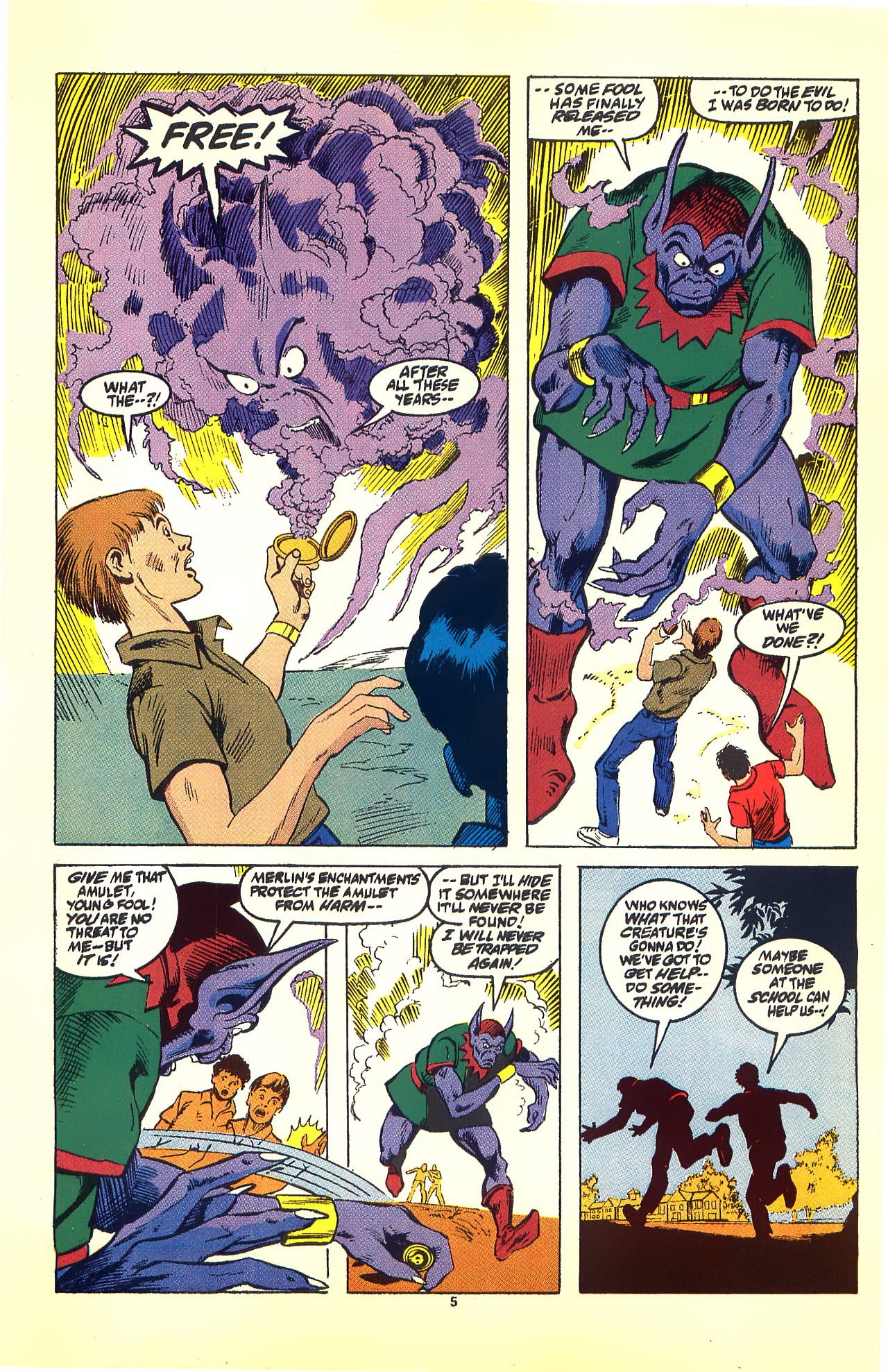 Read online Spider-Man Battles The Myth Monster comic -  Issue # Full - 7