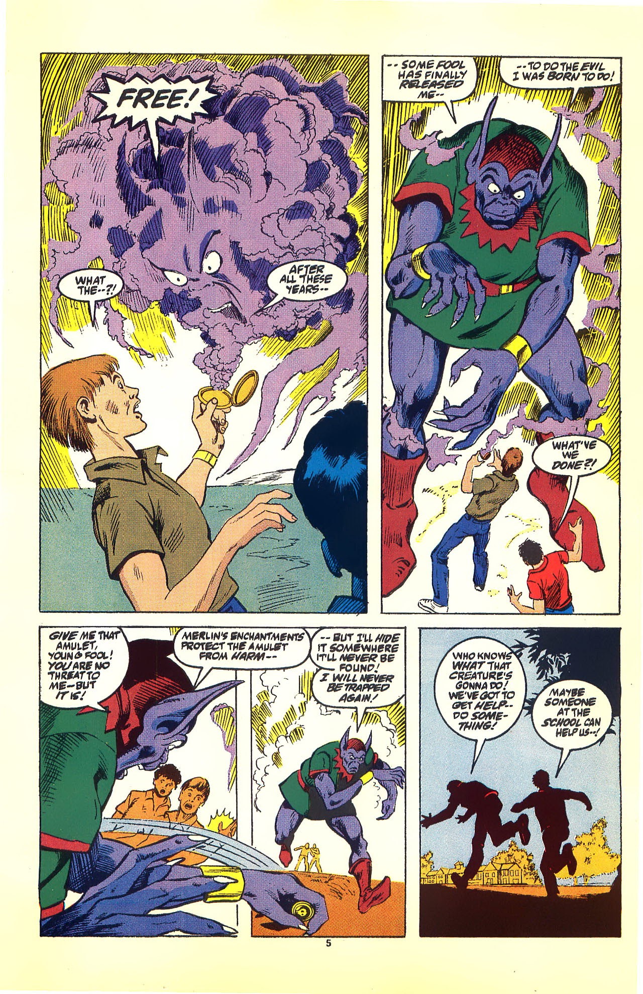Read online Spider-Man Battles The Myth Monster comic -  Issue # Full - 7