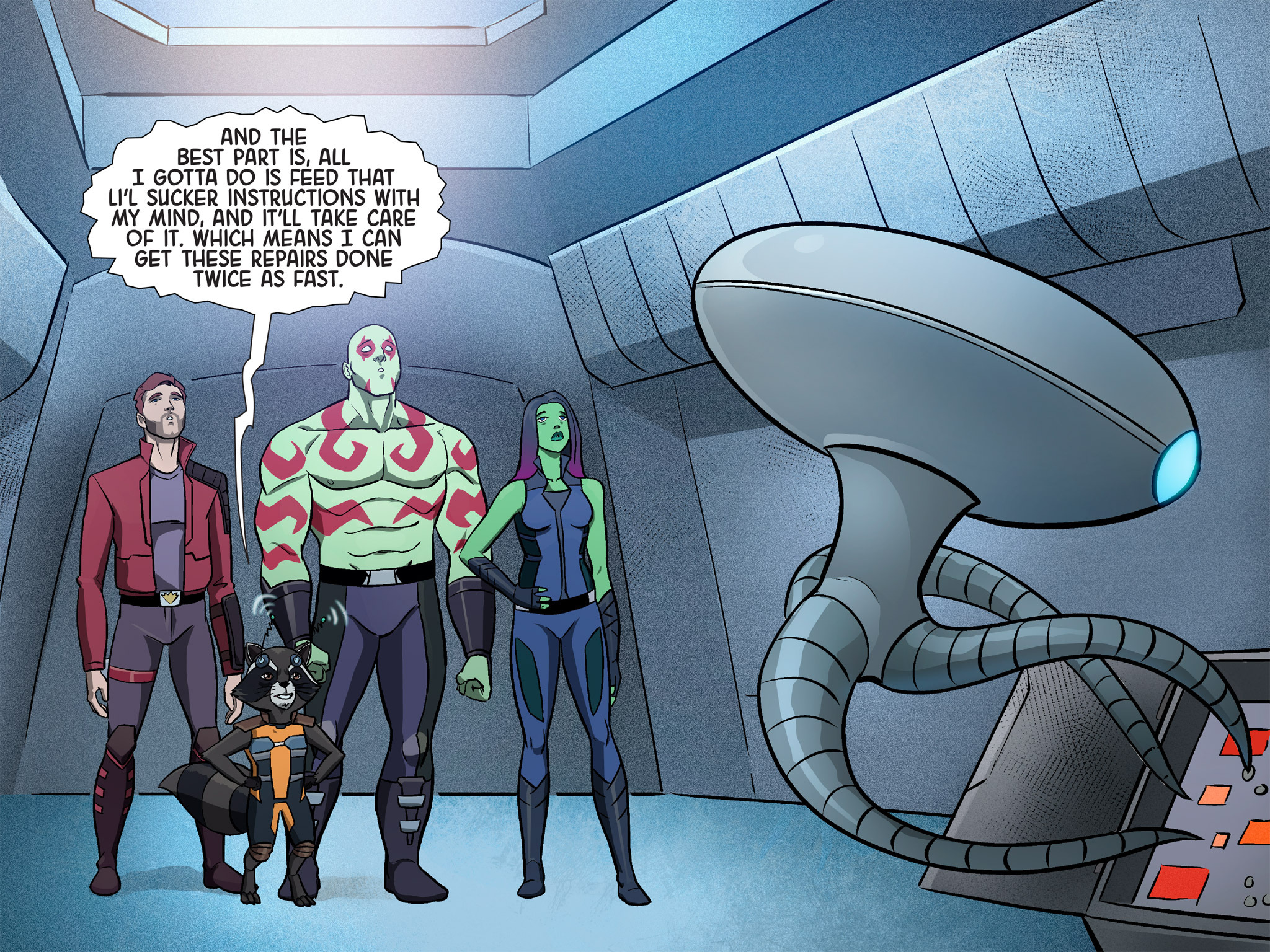 Read online Guardians of the Galaxy: Awesome Mix Infinite Comic comic -  Issue #6 - 23