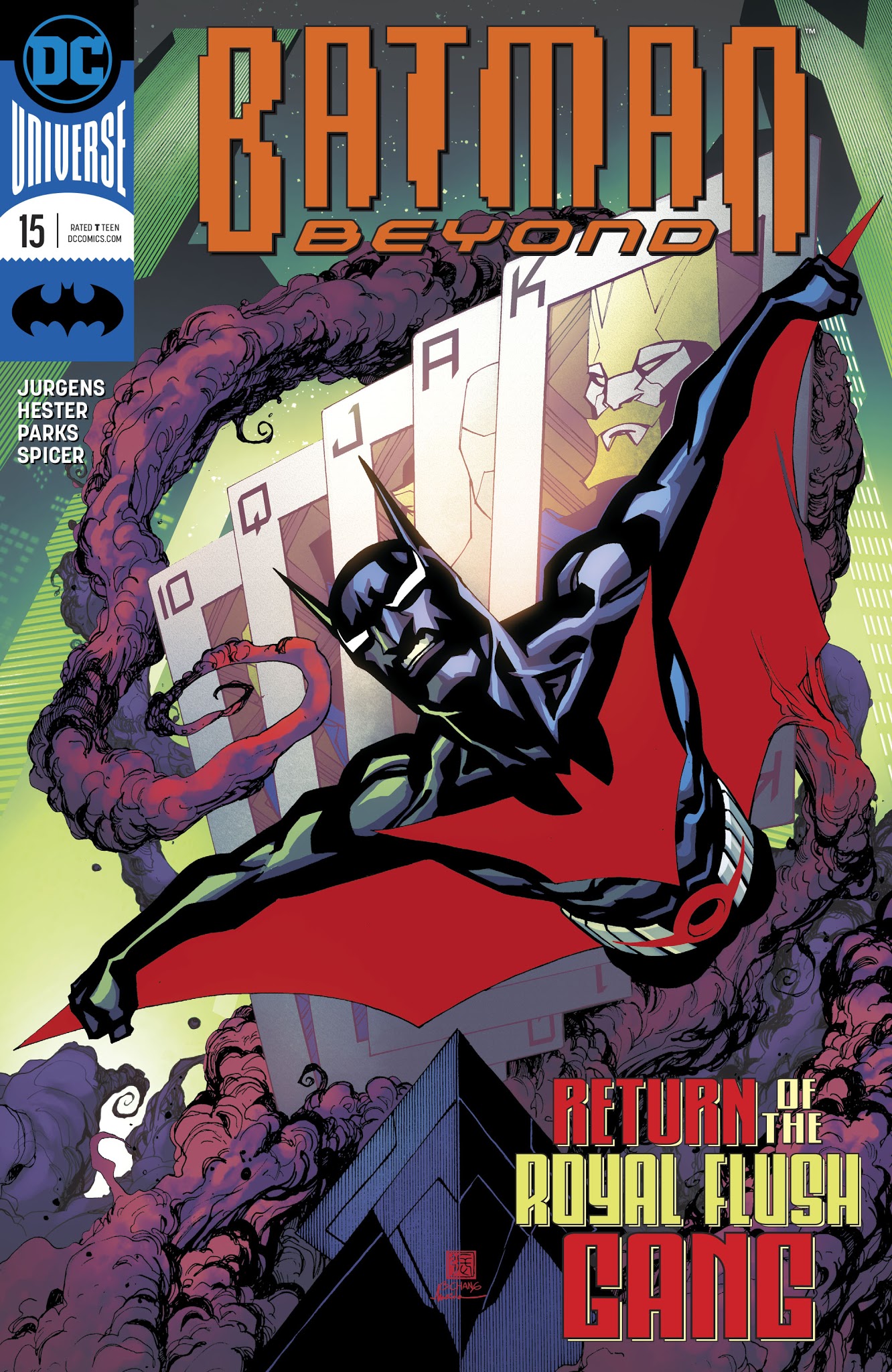 Read online Batman Beyond (2016) comic -  Issue #15 - 1