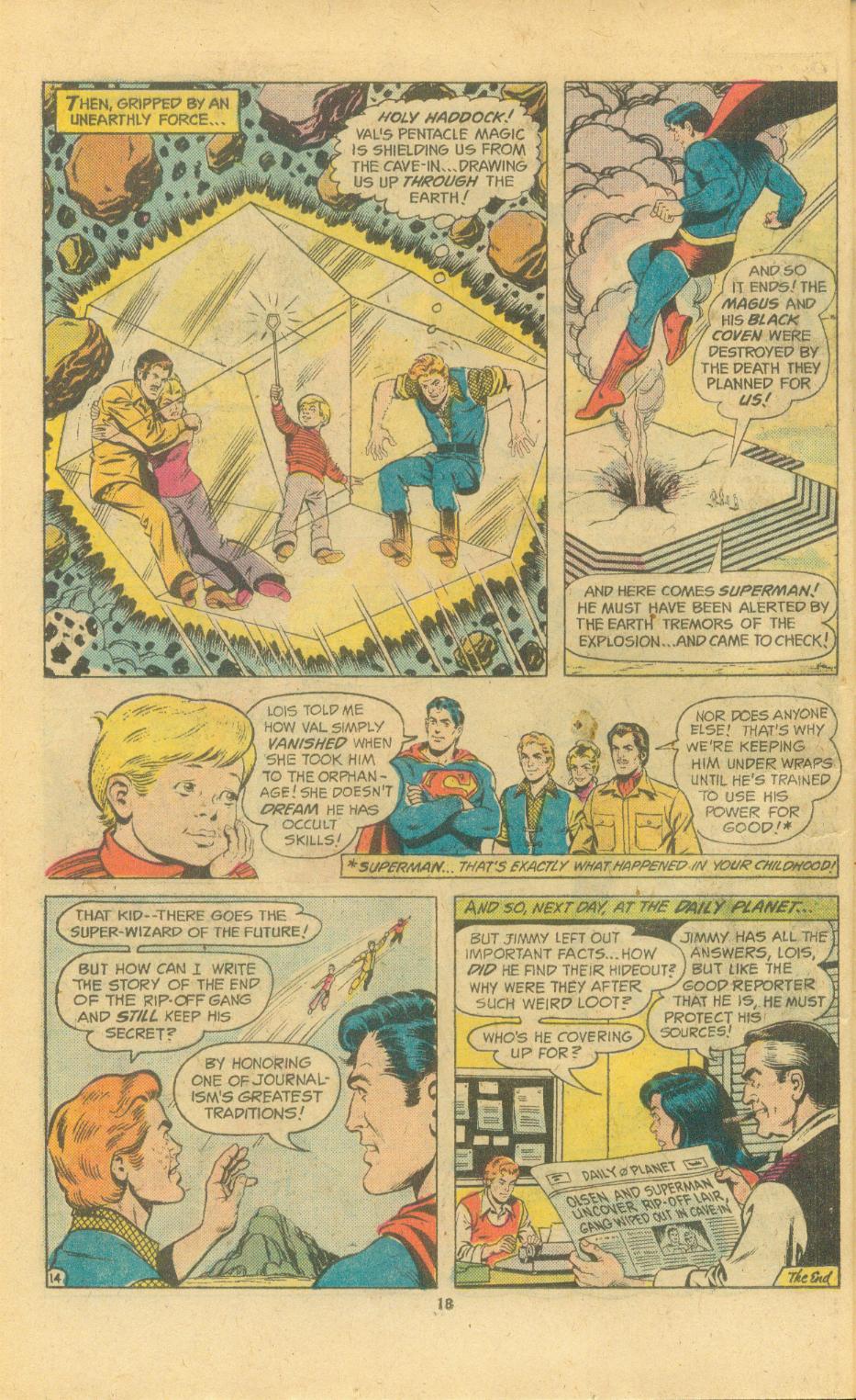 Read online The Superman Family comic -  Issue #170 - 18