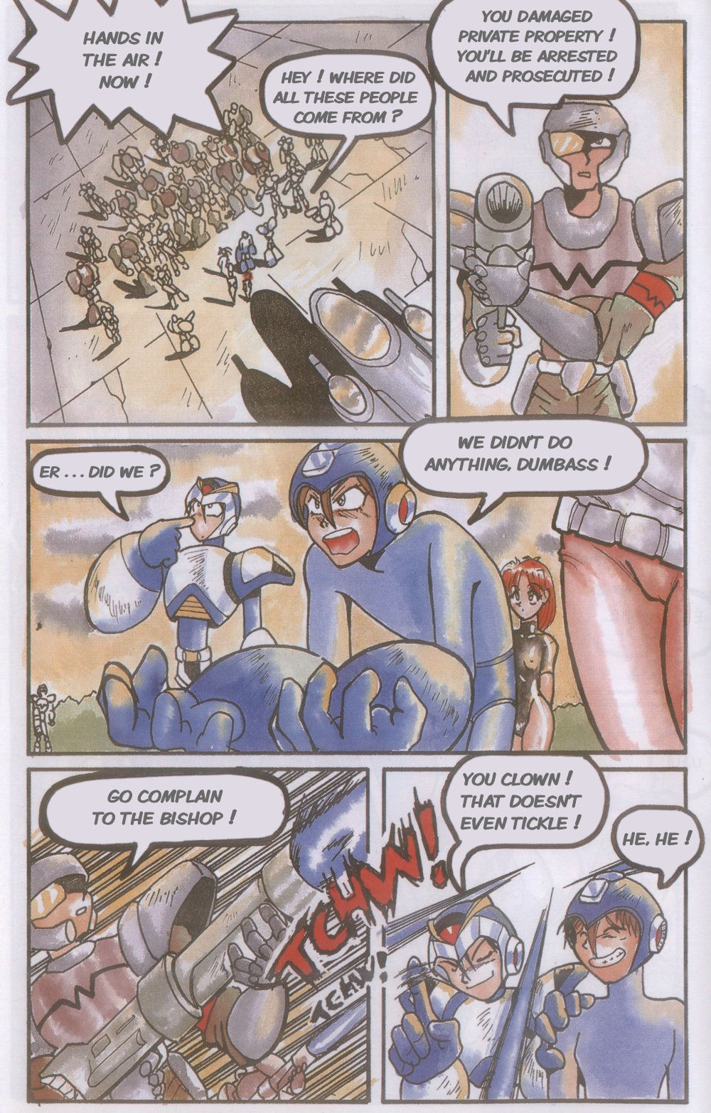 Read online Novas Aventuras de Megaman comic -  Issue #8 - 8