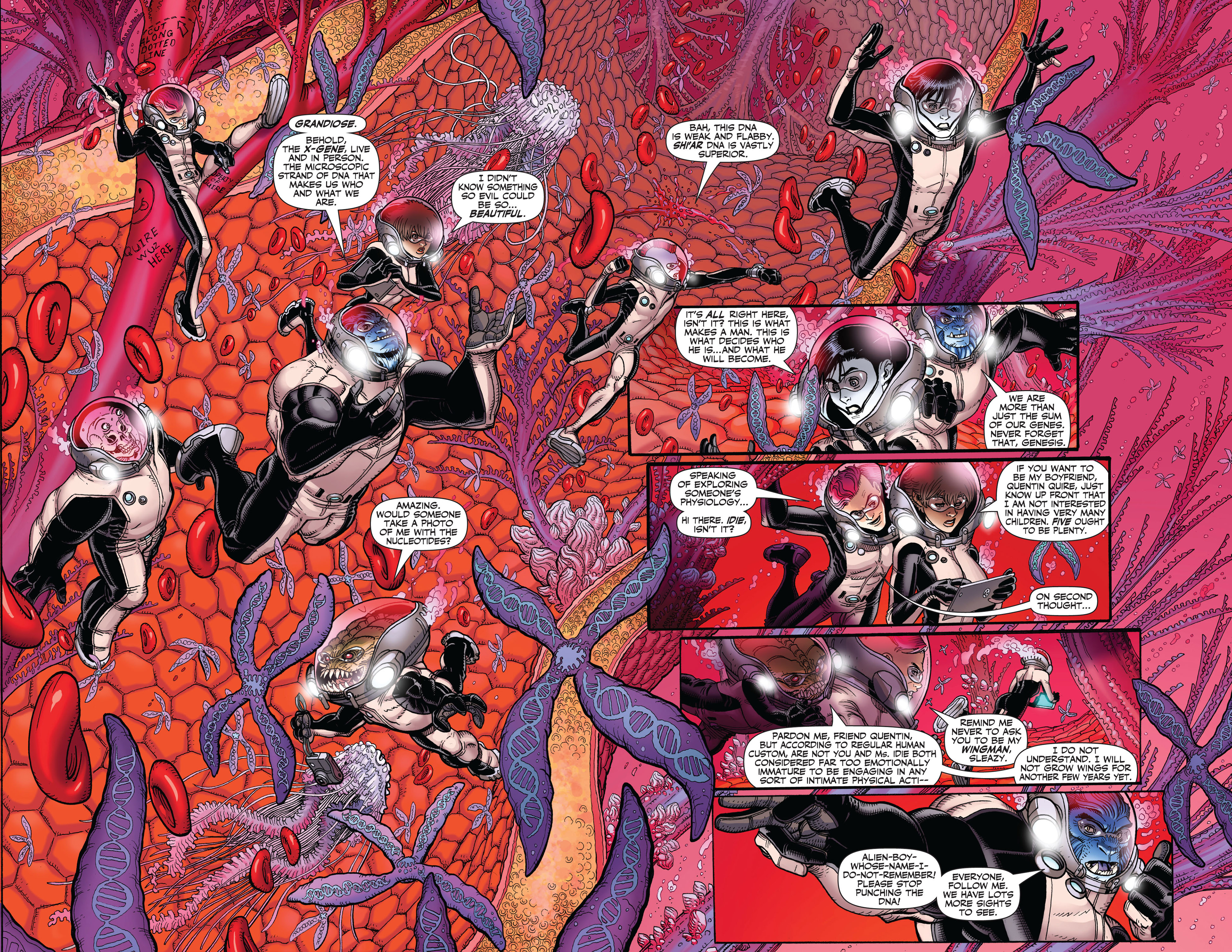 Read online Wolverine & The X-Men comic -  Issue #5 - 6