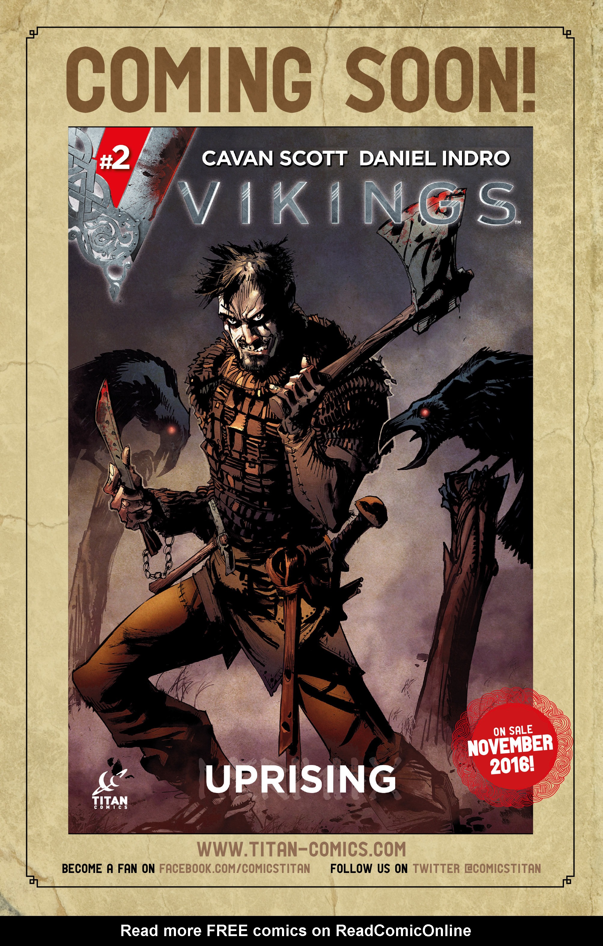 Read online Vikings: Uprising comic -  Issue #1 - 29