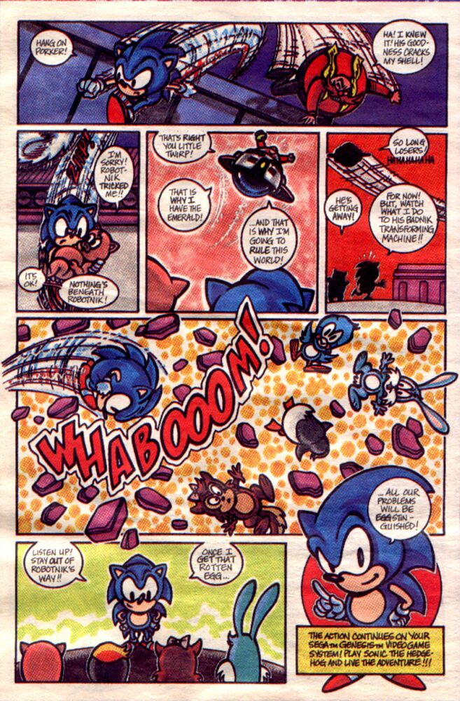 Read online Sonic the Hedgehog (1991) comic -  Issue # Full - 14