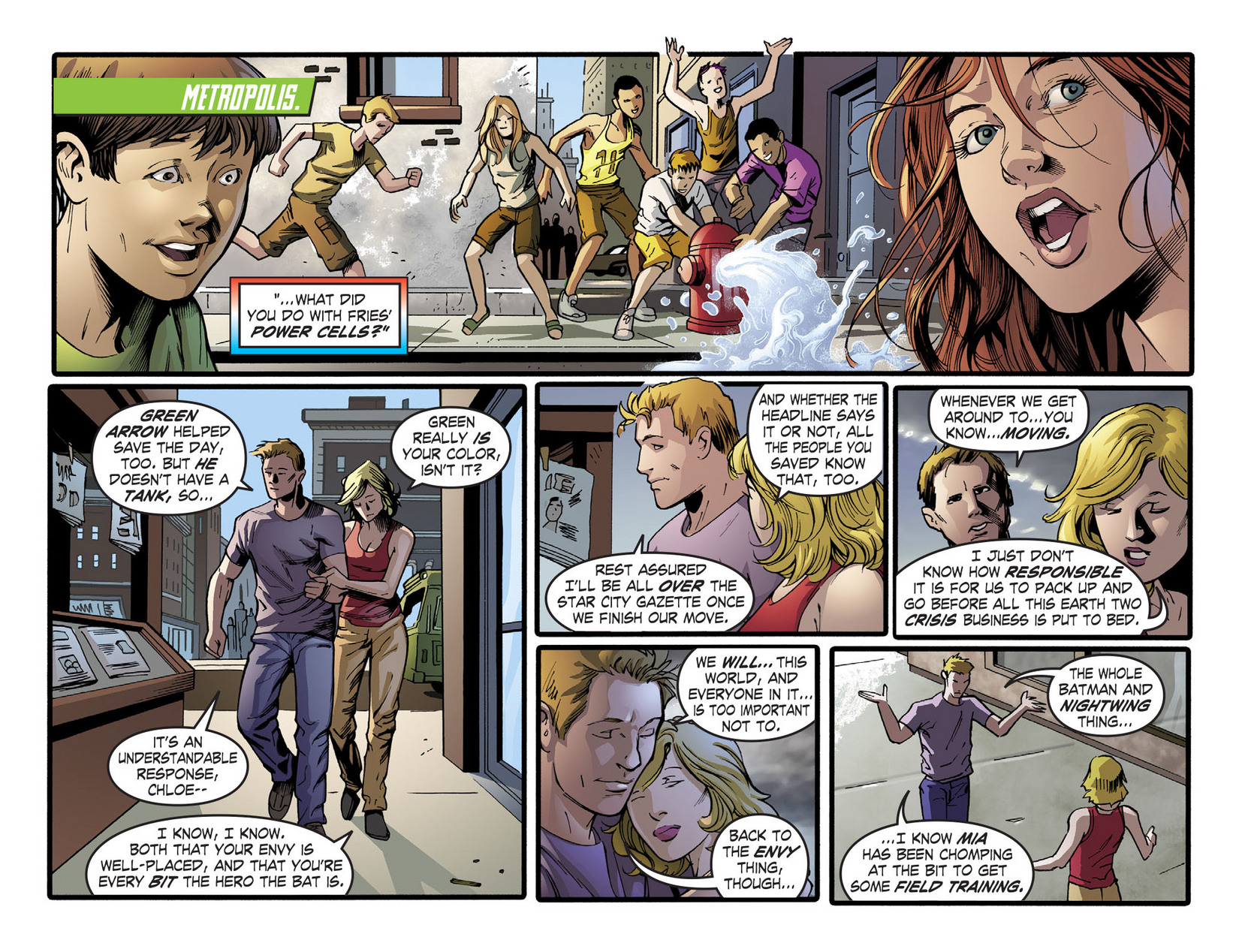 Read online Smallville: Season 11 comic -  Issue #24 - 17