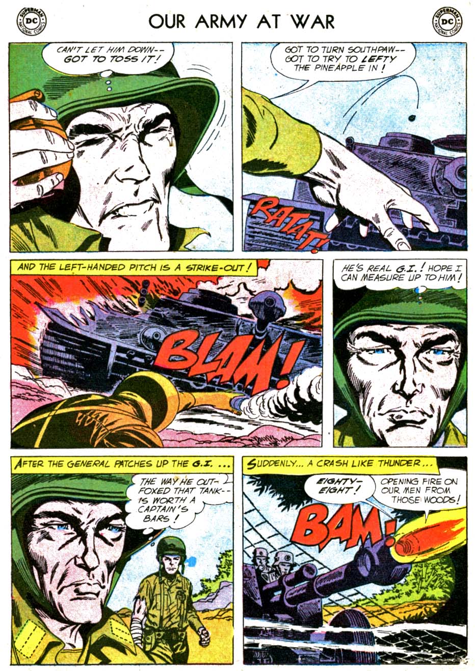 Read online Our Army at War (1952) comic -  Issue #74 - 22