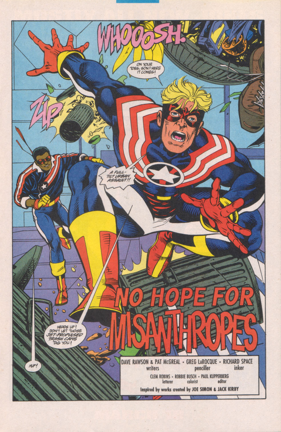 Read online Fighting American (1994) comic -  Issue #3 - 4