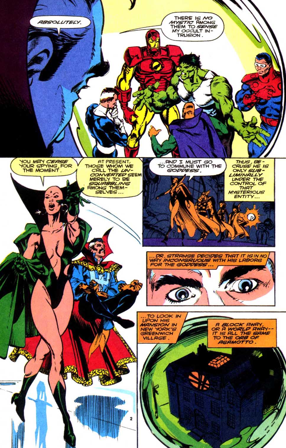 Read online Doctor Strange: Sorcerer Supreme comic -  Issue #56 - 3