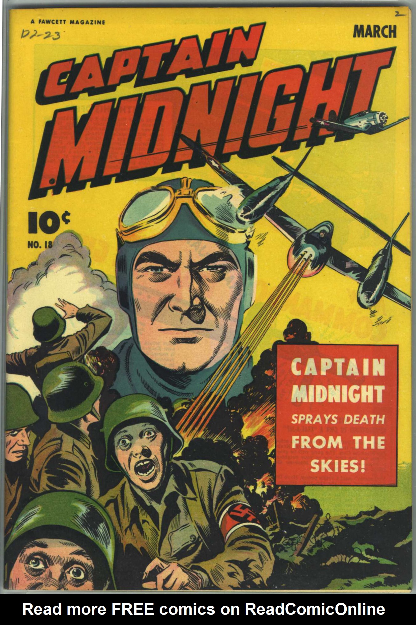 Read online Captain Midnight (1942) comic -  Issue #18 - 1