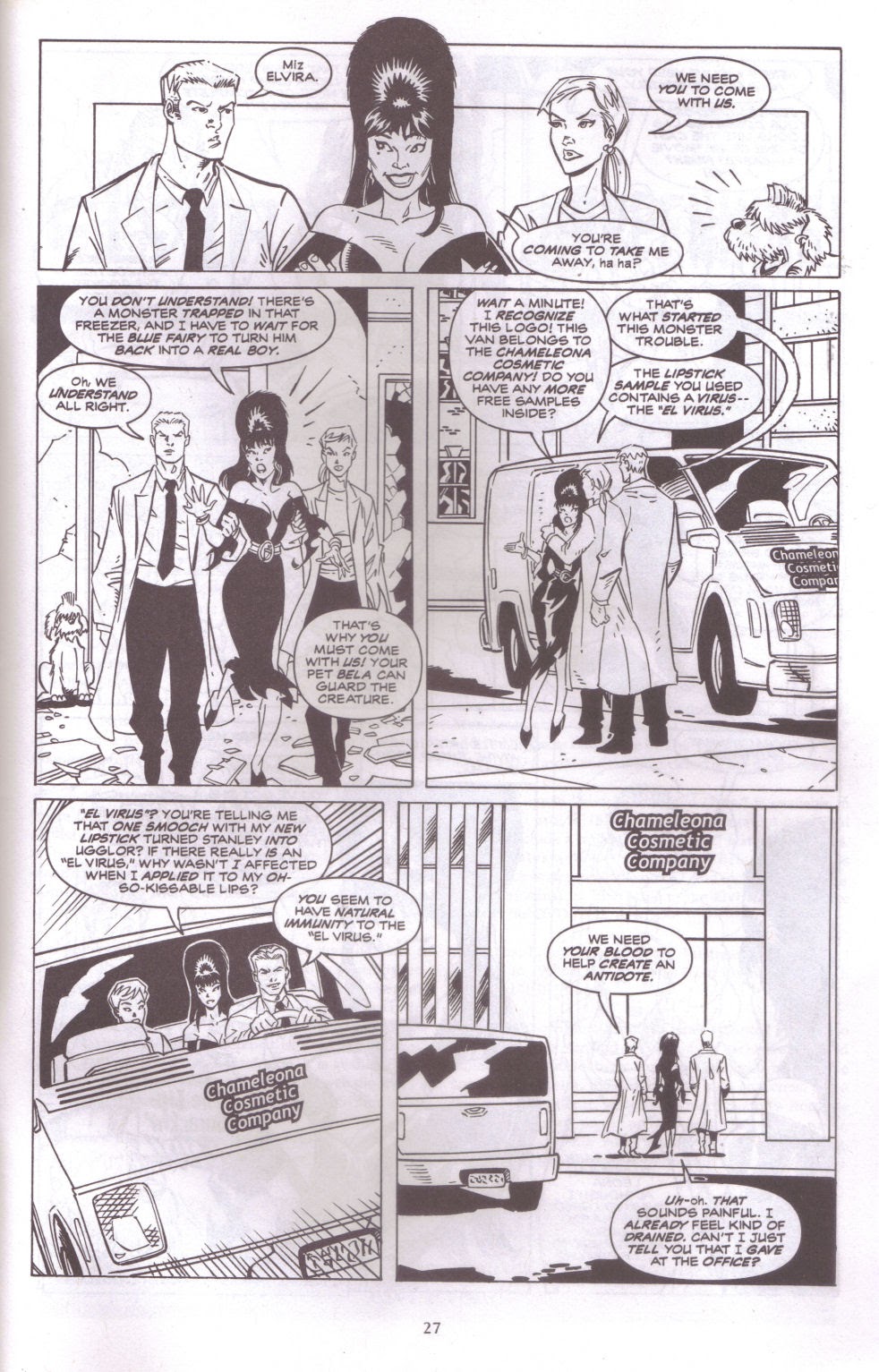 Read online Elvira, Mistress of the Dark comic -  Issue #158 - 24