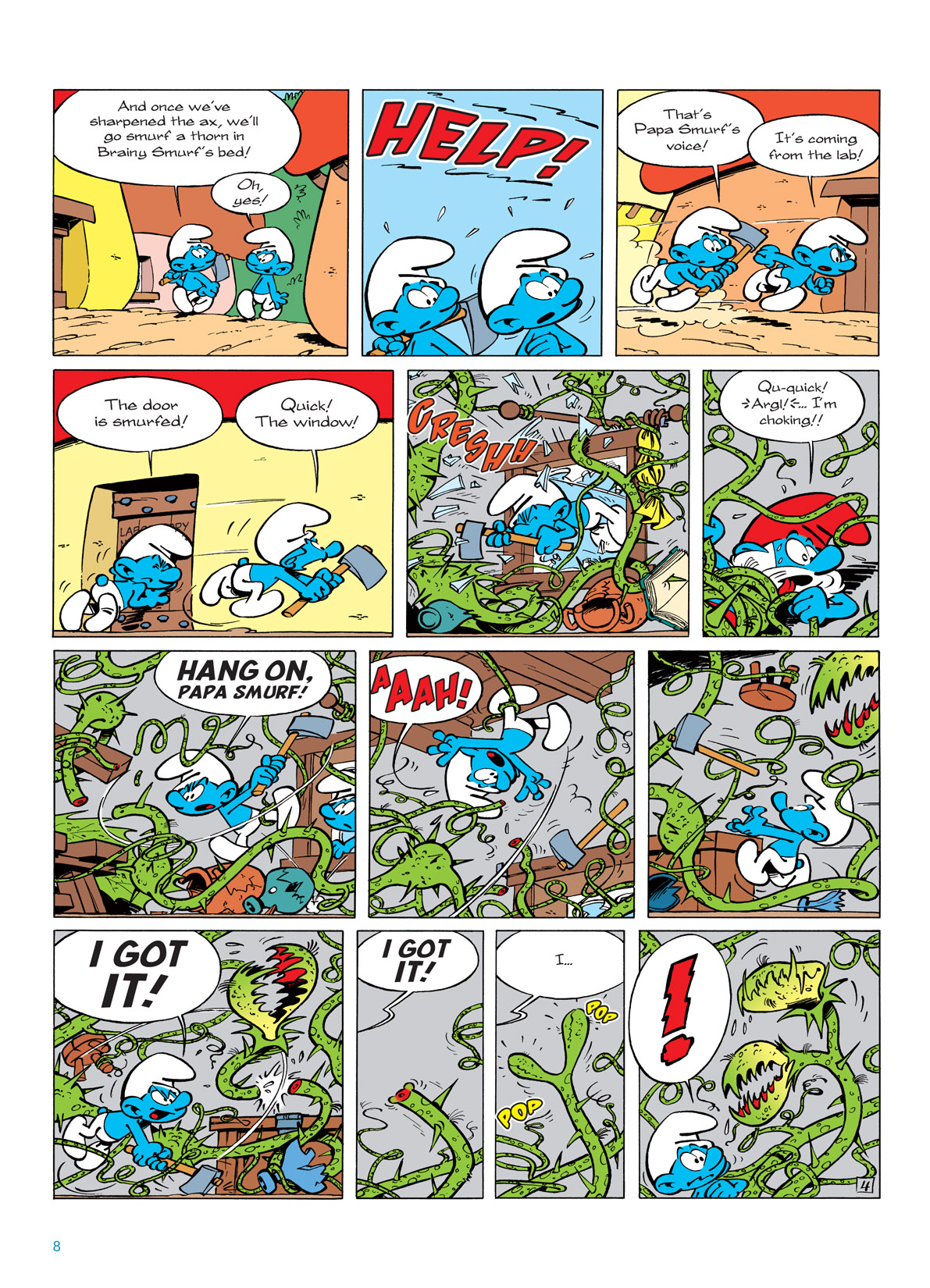 Read online The Smurfs comic -  Issue #6 - 8