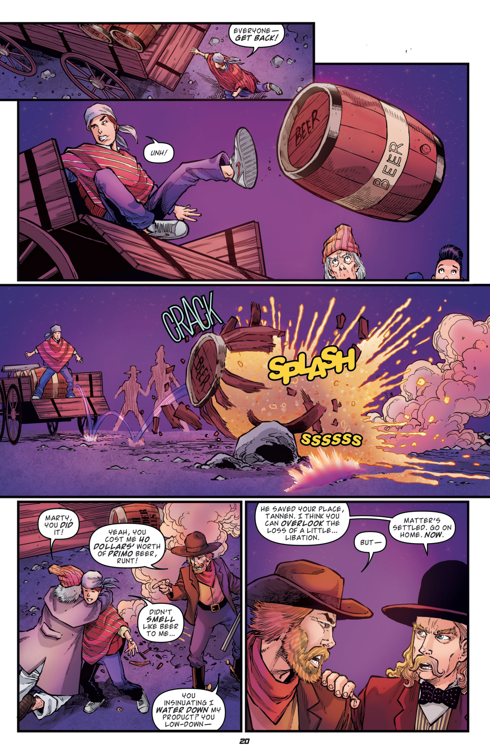 Read online Back to the Future: Citizen Brown comic -  Issue #5 - 21