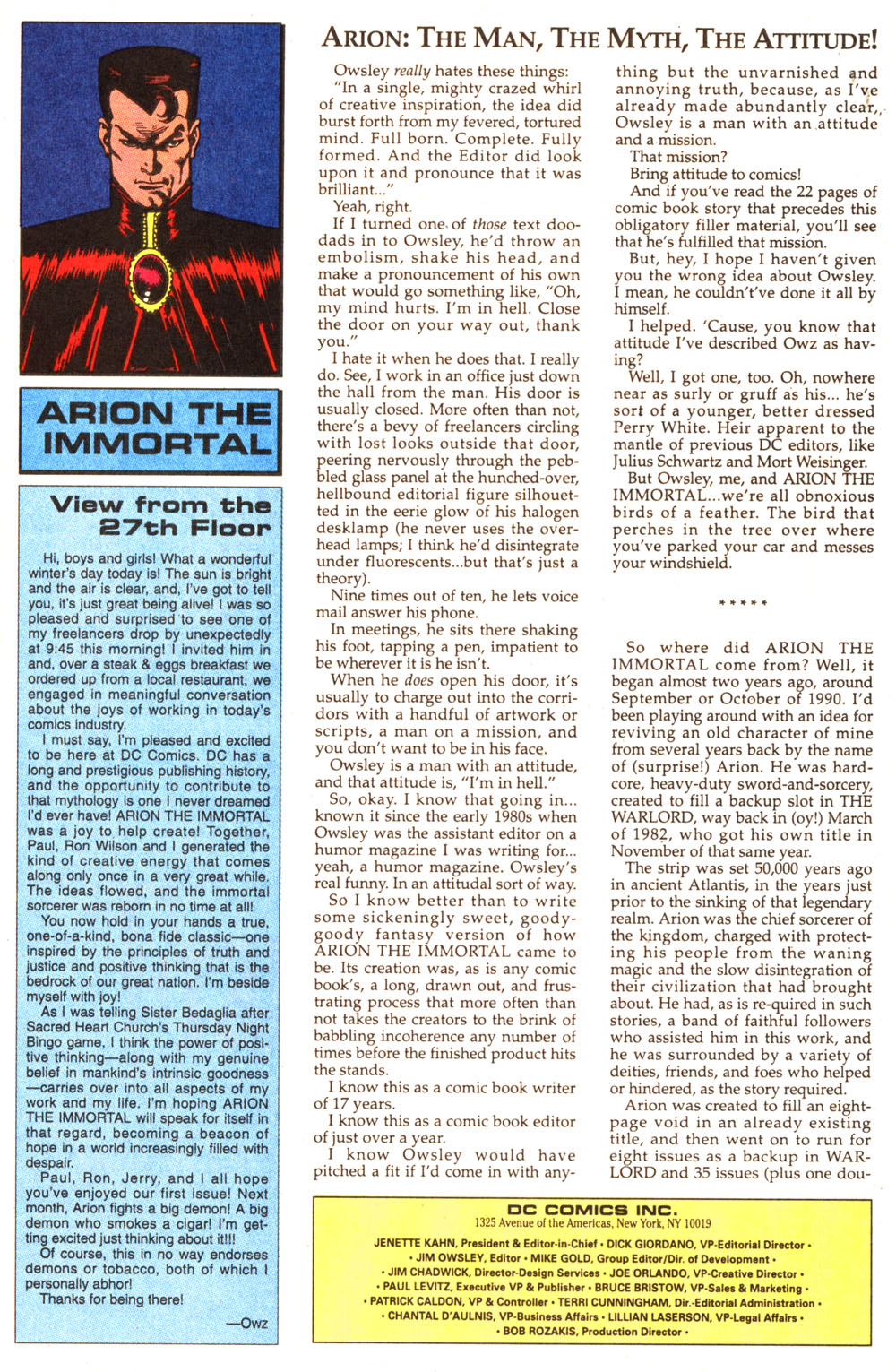 Read online Arion the Immortal comic -  Issue #1 - 24