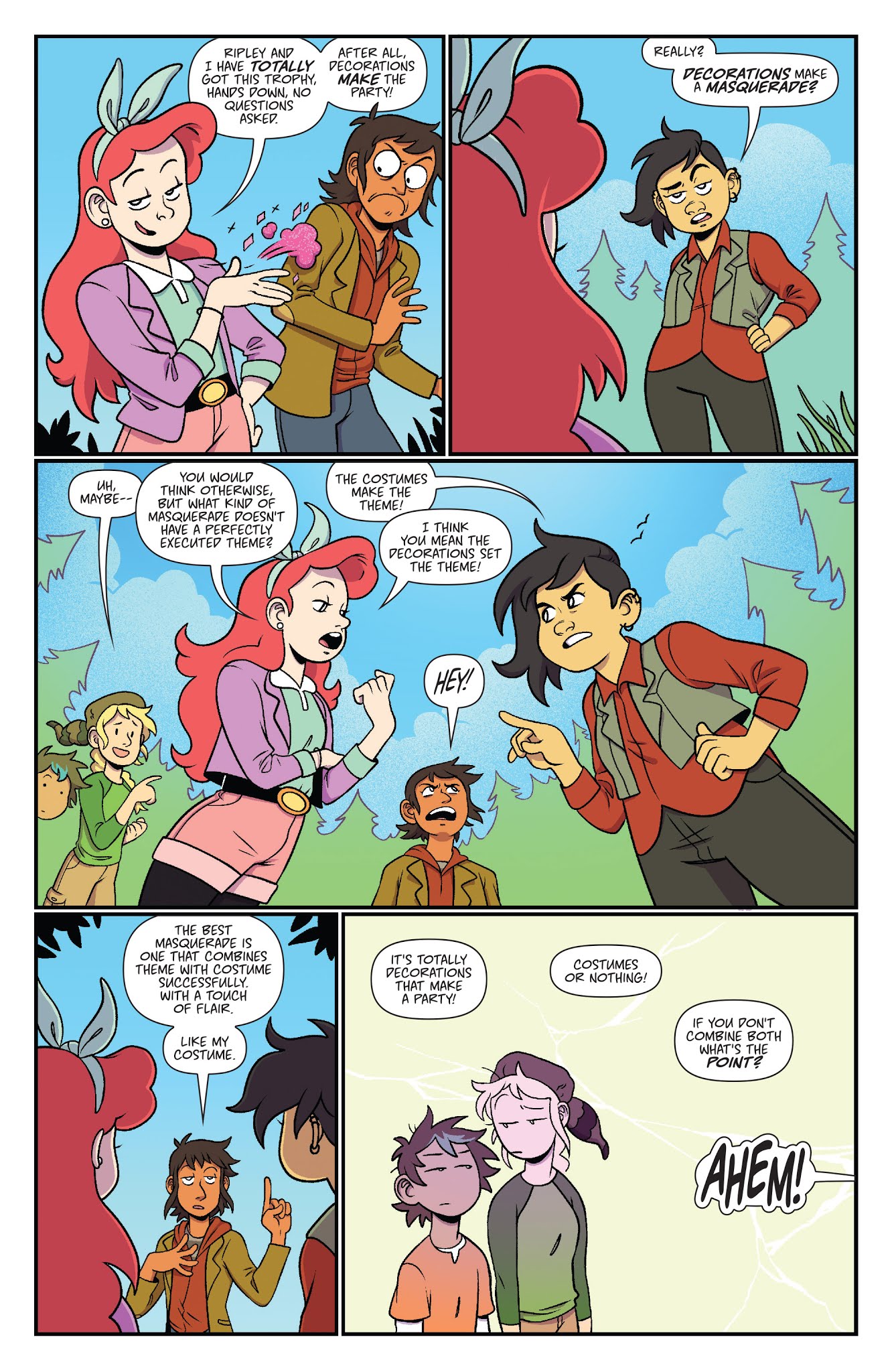 Read online Lumberjanes: A Midsummer Night's Scheme Special comic -  Issue # Full - 8