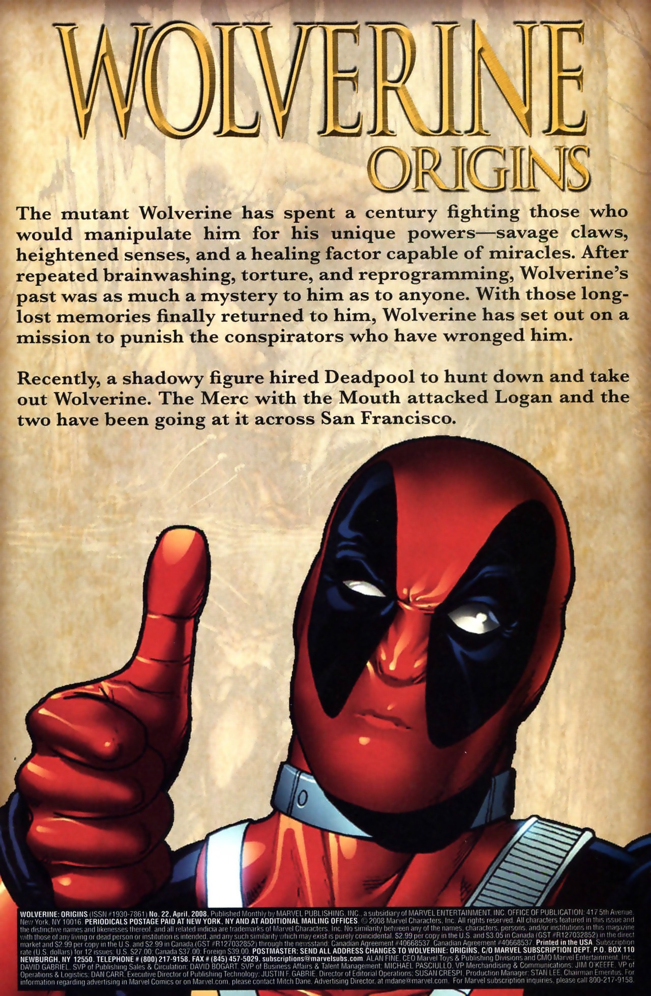 Read online Wolverine: Origins comic -  Issue #22 - 2