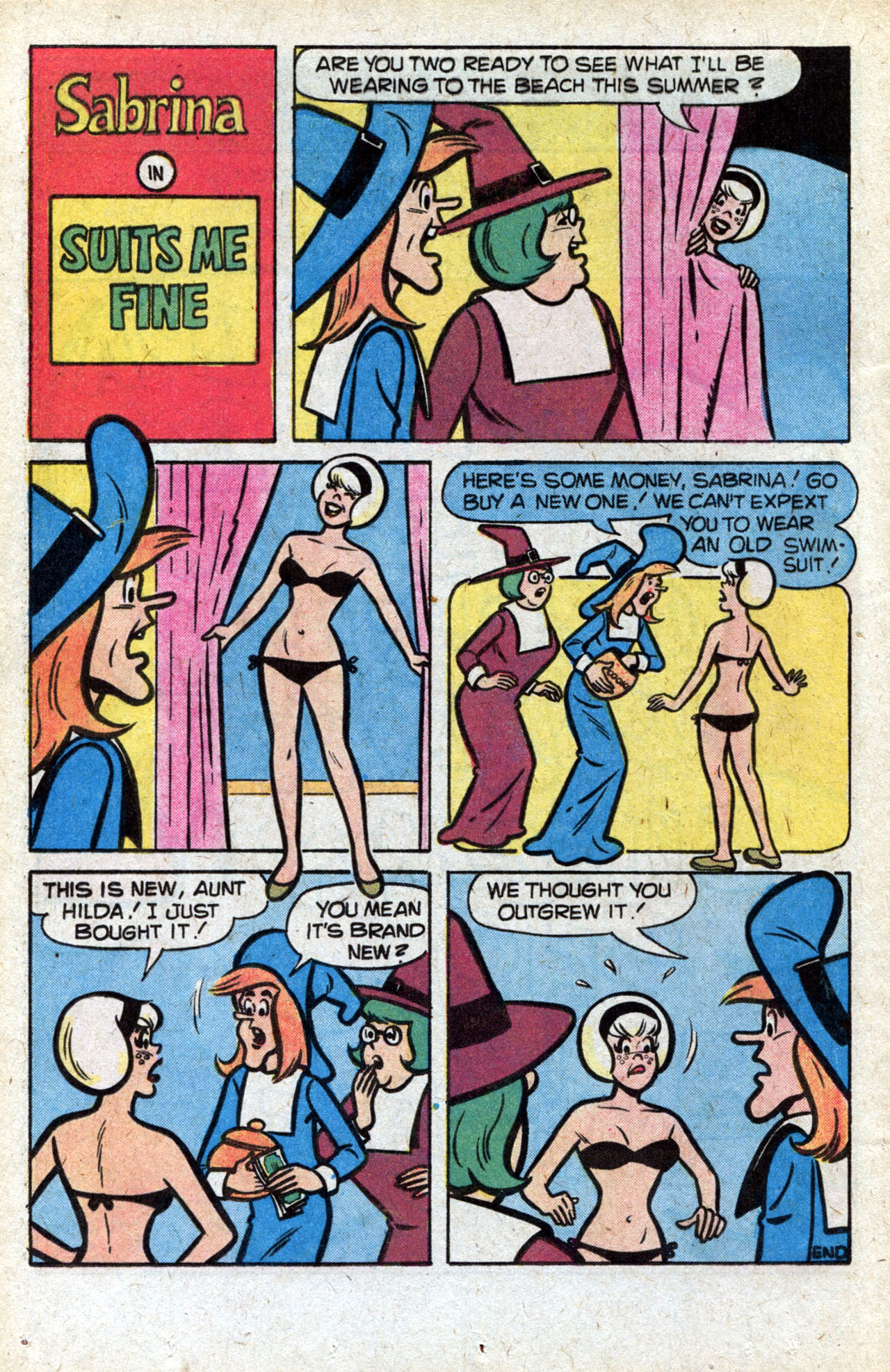 Read online Sabrina The Teenage Witch (1971) comic -  Issue #48 - 24